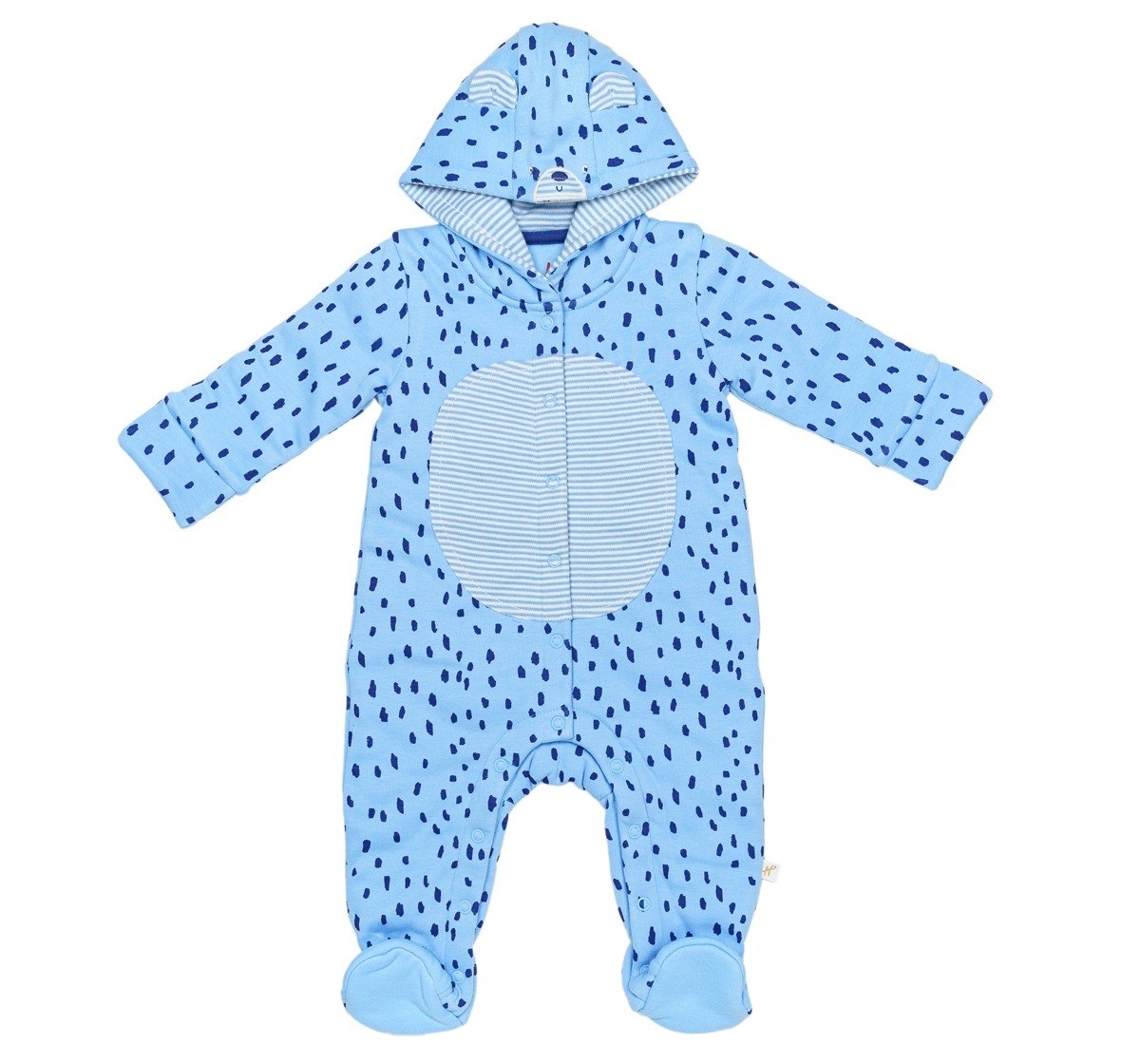 H by Hamleys Boys Full Sleeves Sleepsuit - Multi