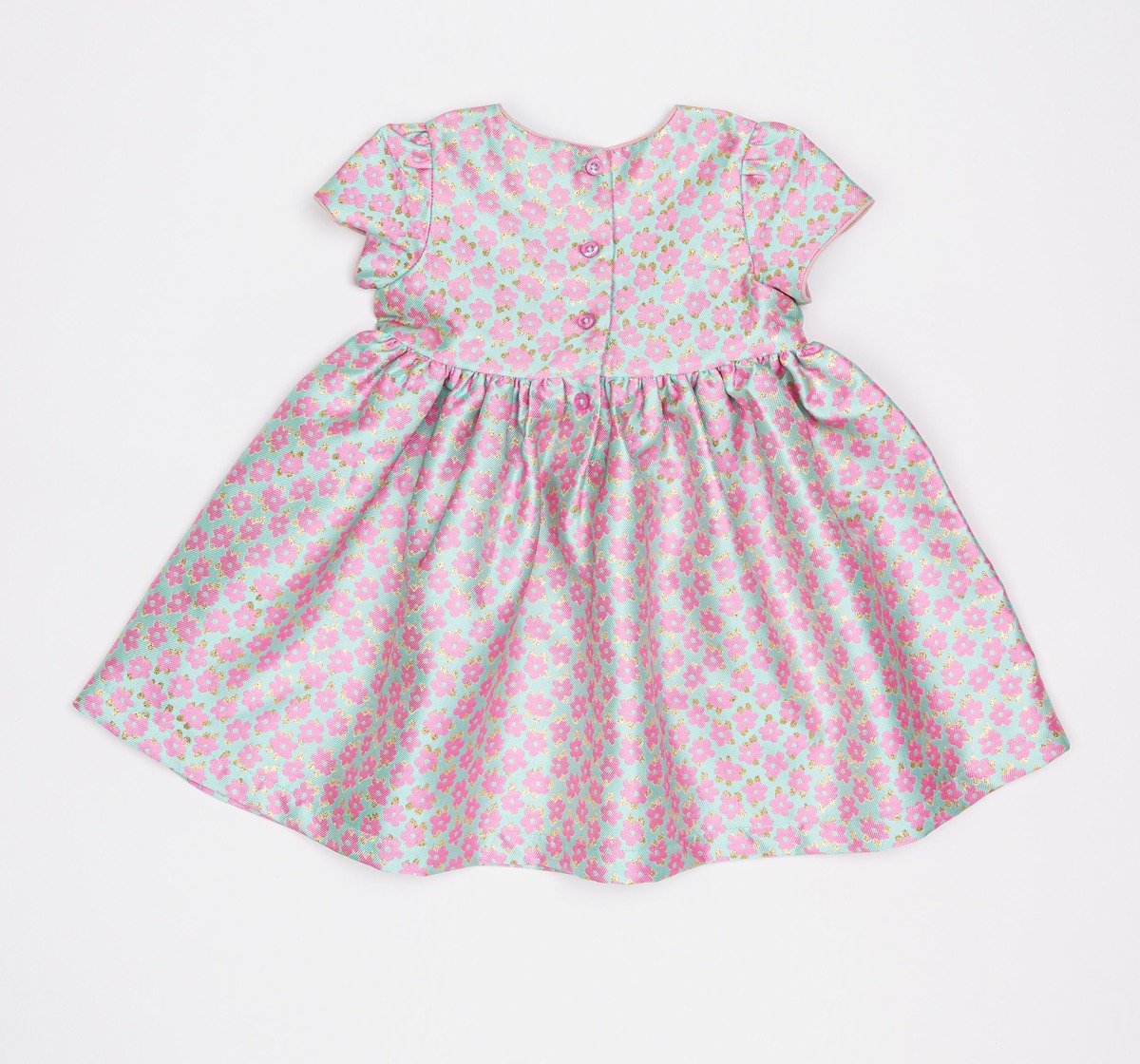 H by Hamleys Girls Half Sleeves Dress - Multi