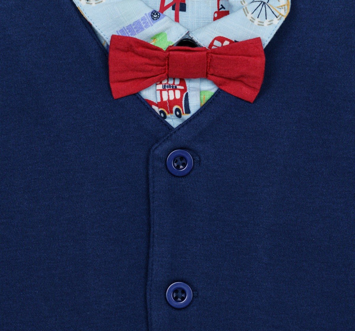 H by Hamleys Boys 100% Cotton Full Sleeves Gift Set - Multi