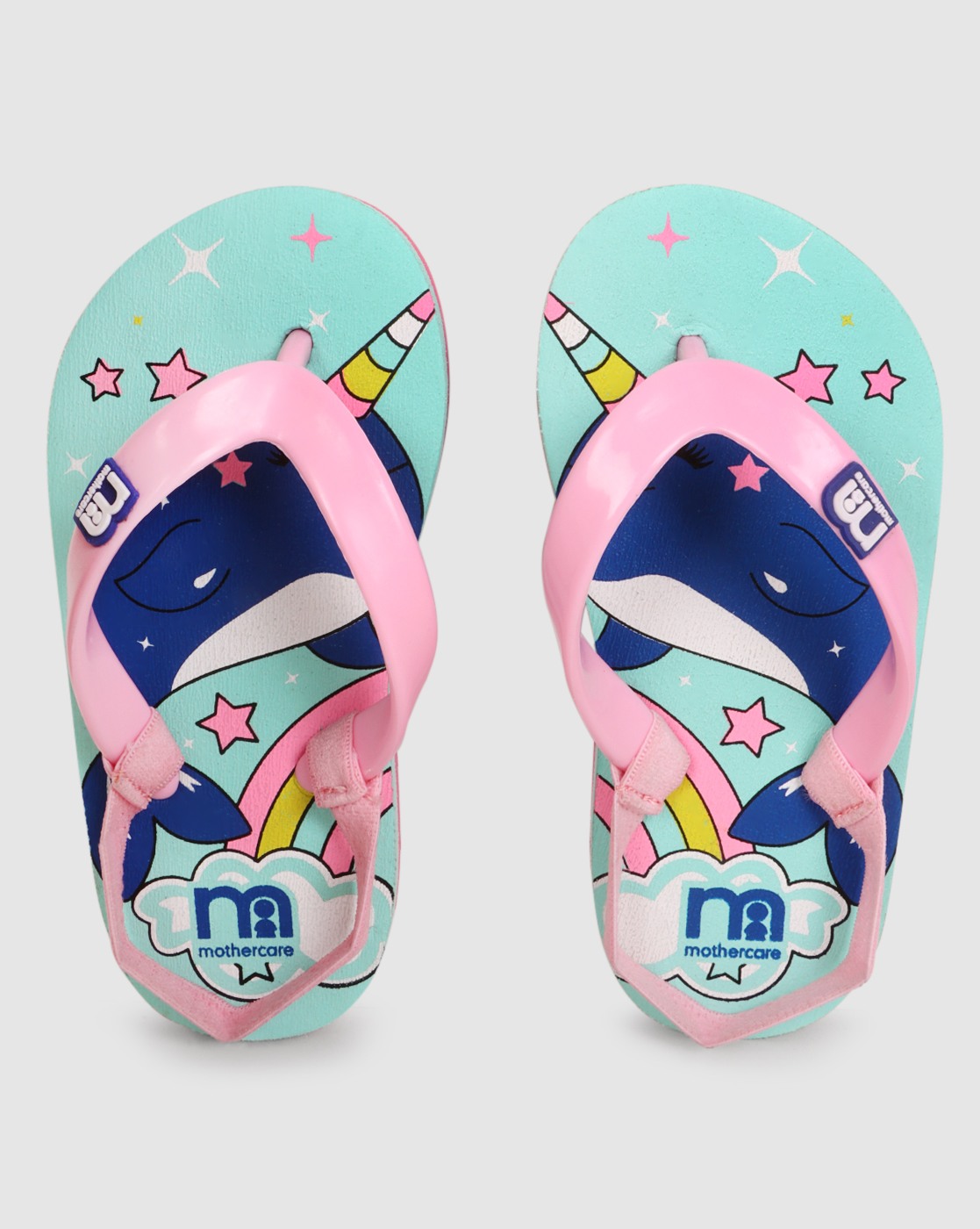 Girls flip flops with back strap online