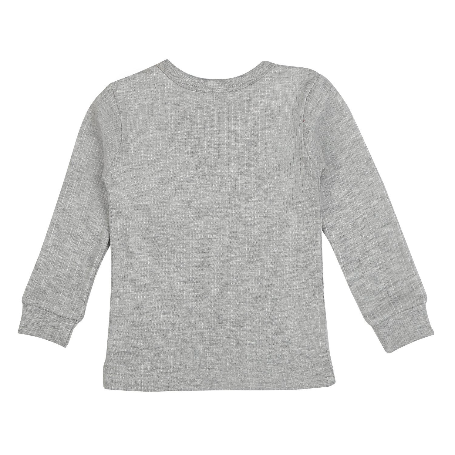 Boys Full Sleeves Tom & Jerry Thermal Vest-Grey