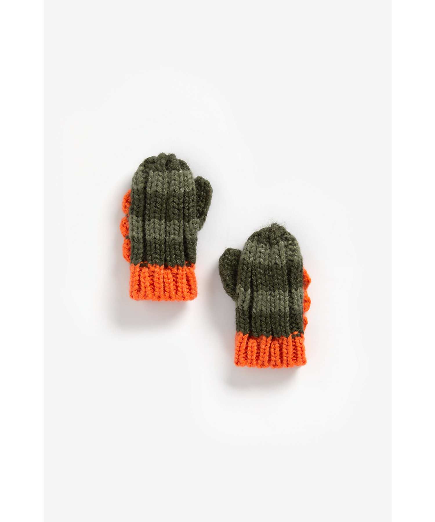 Boys Gloves Dino Spikes - Khaki