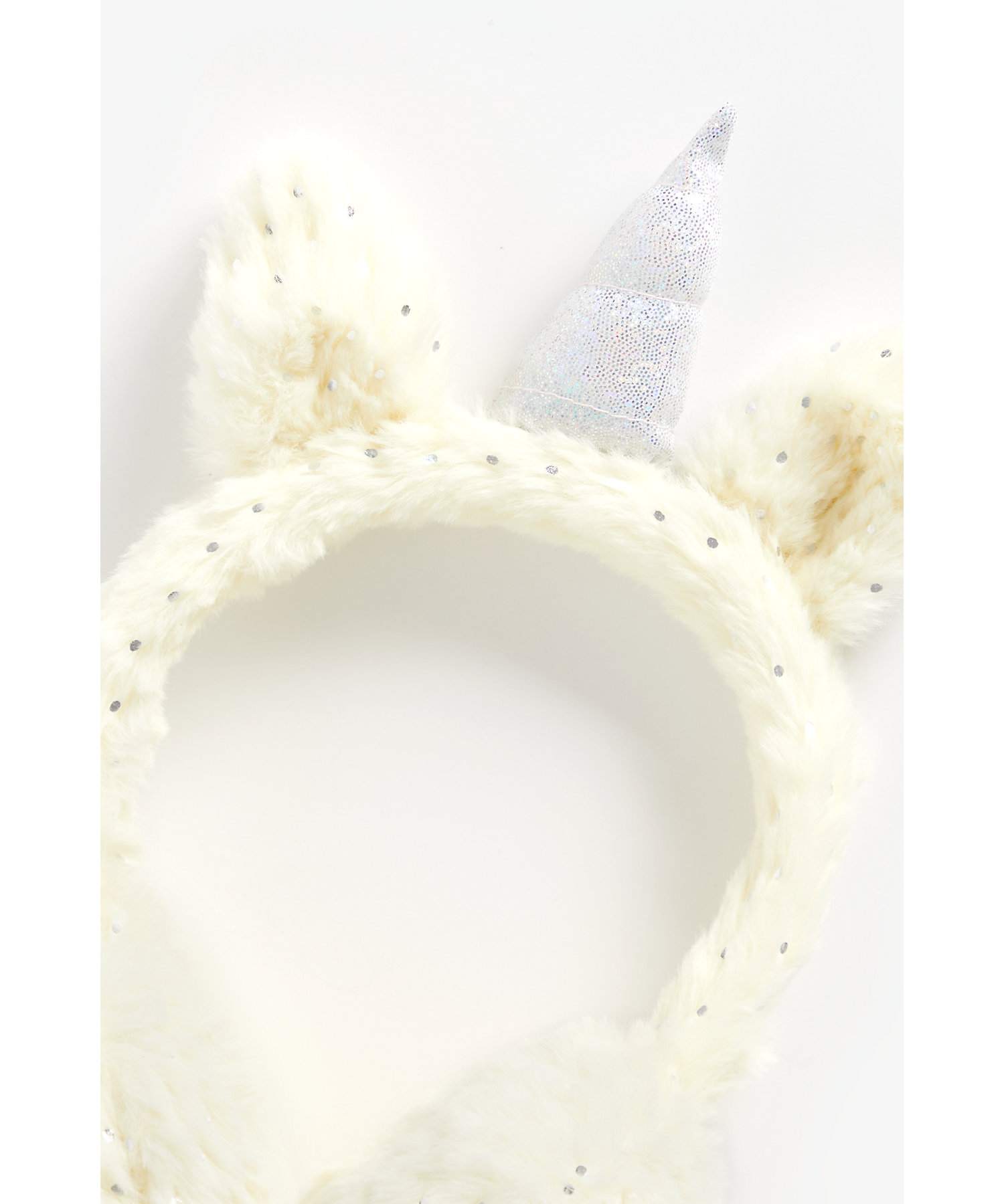 Girls Earmuffs 3D Unicorn Design - White
