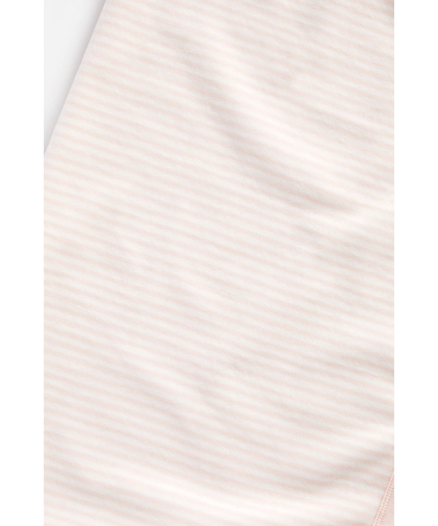 Girls Velour Fleece Lined Shawl Bunny Embroidery - Pink