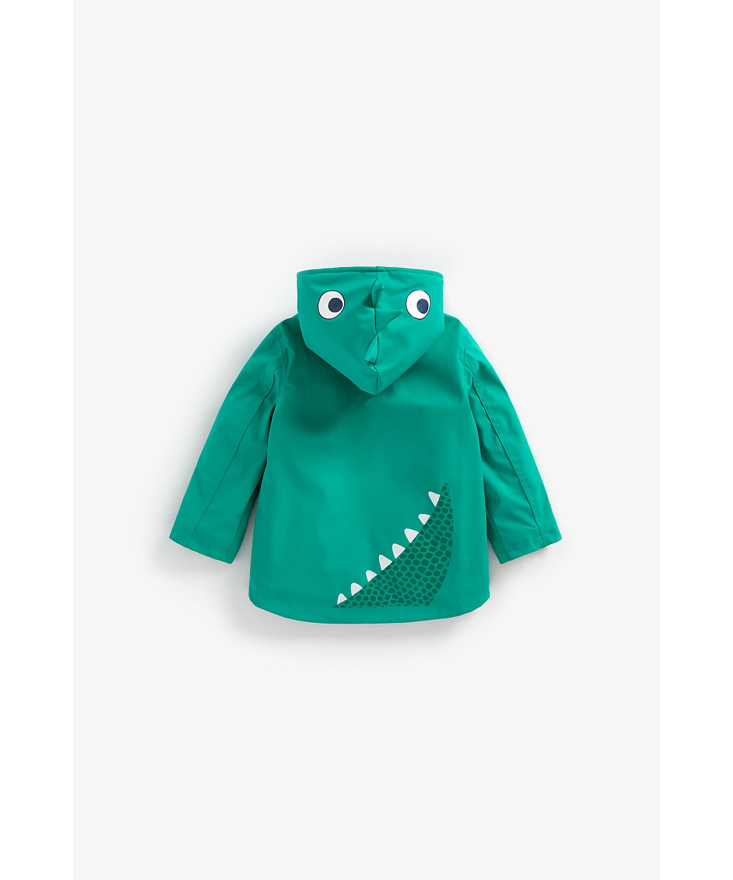 Mothercare | Boys Full Sleeves Jersey Lined Jacket 3D Spikes - Green 1