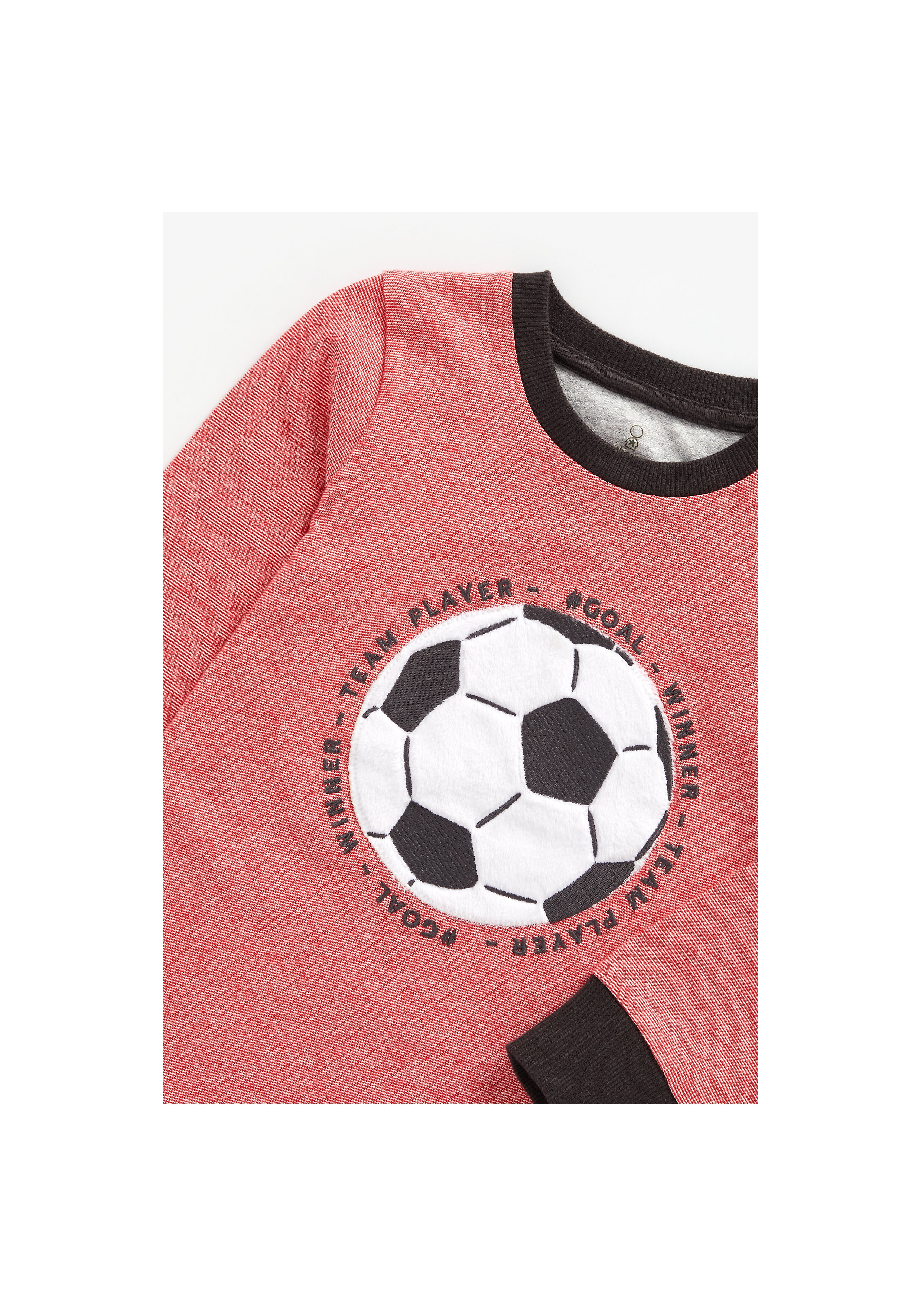 Mothercare | Boys Full Sleeves Pyjama Set Football Patchwork - Pack Of 2 - Multicolor 2