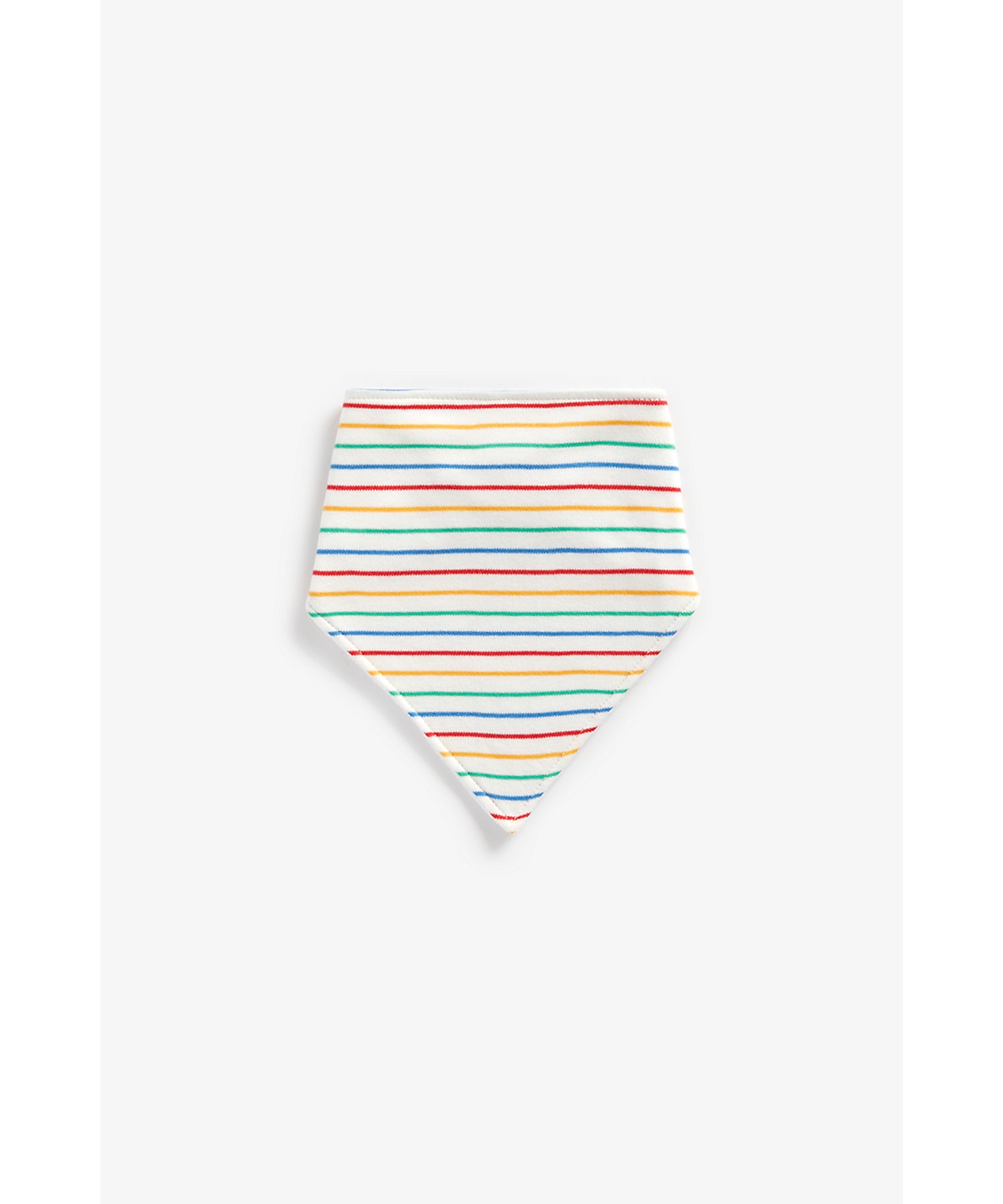 Mothercare | Girls Bibs Rainbow Embroidery - Pack Of 3 - Multicolor 2