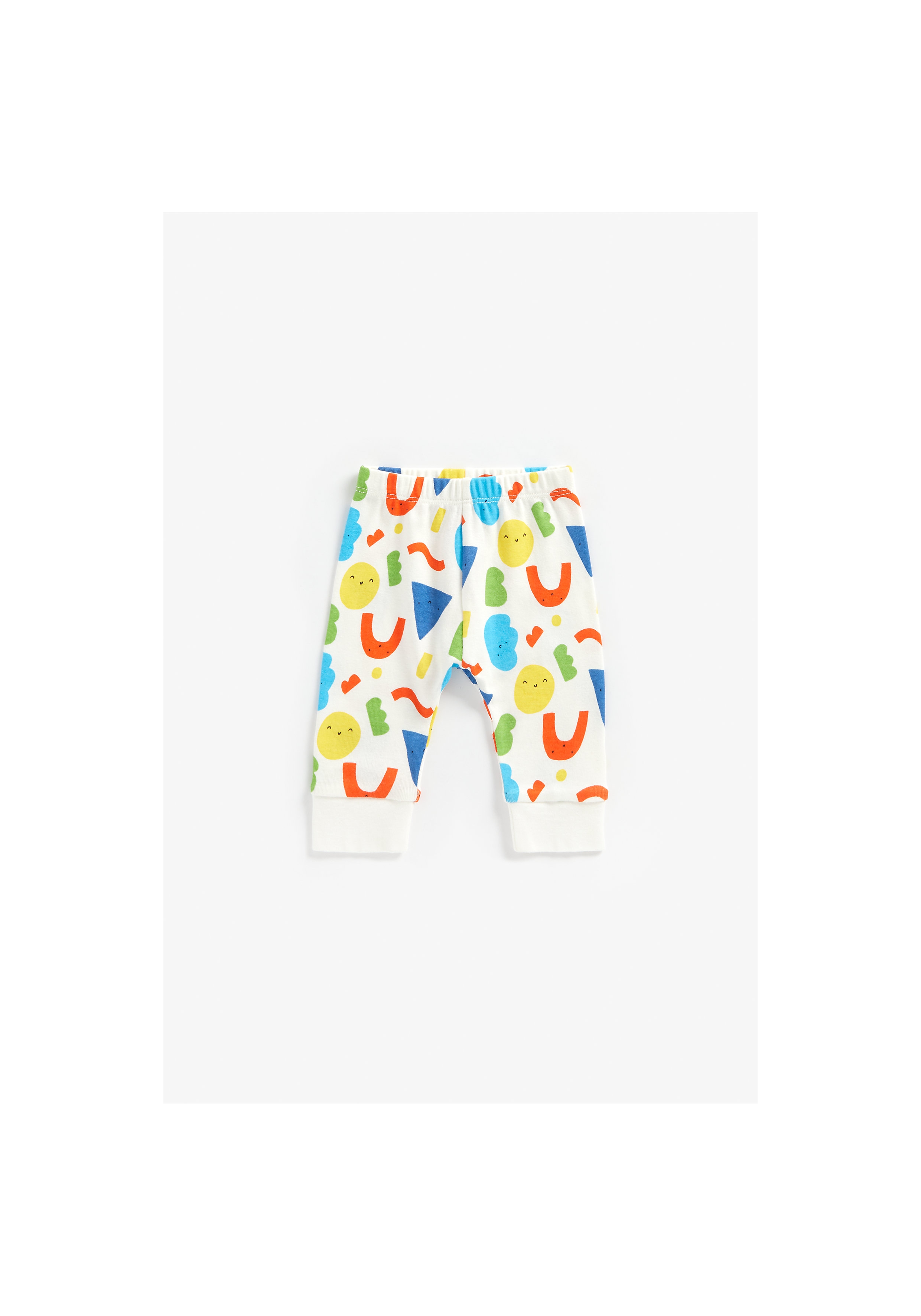 Mothercare | Unisex Full Sleeves Pyjama Set Rainbow Stripes - Pack Of 2 - Multicolor 5