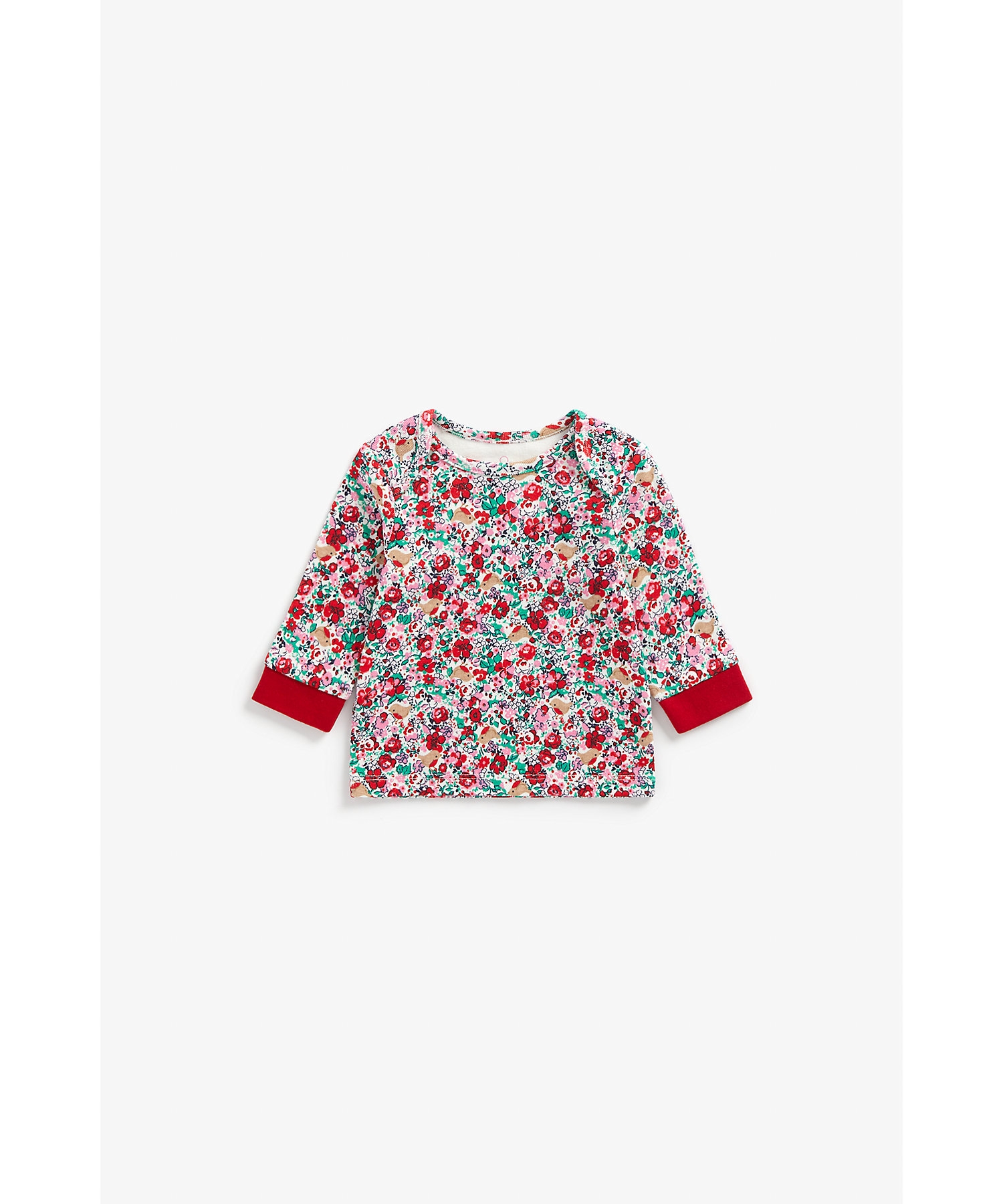 Mothercare | Girls Full Sleeves Pyjama Set -Pack of 2-Multicolor 3