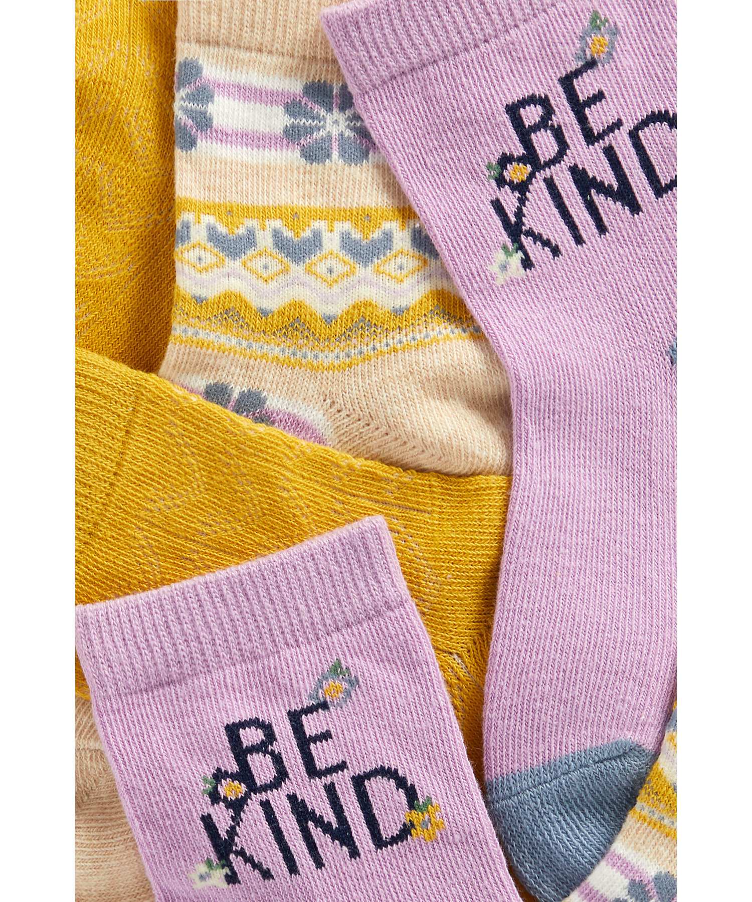 Unisex Socks Striped - Pack of 3 - Multicolor