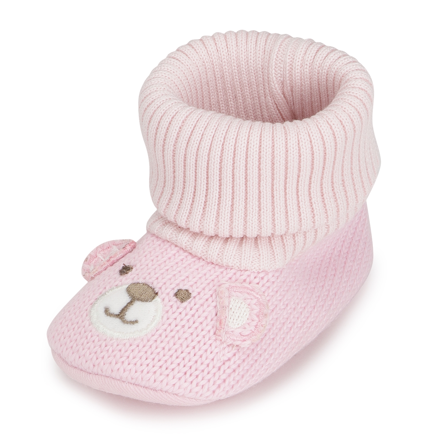 Mothercare | Girls Socktop Bear Embroidery-Multicolor 3