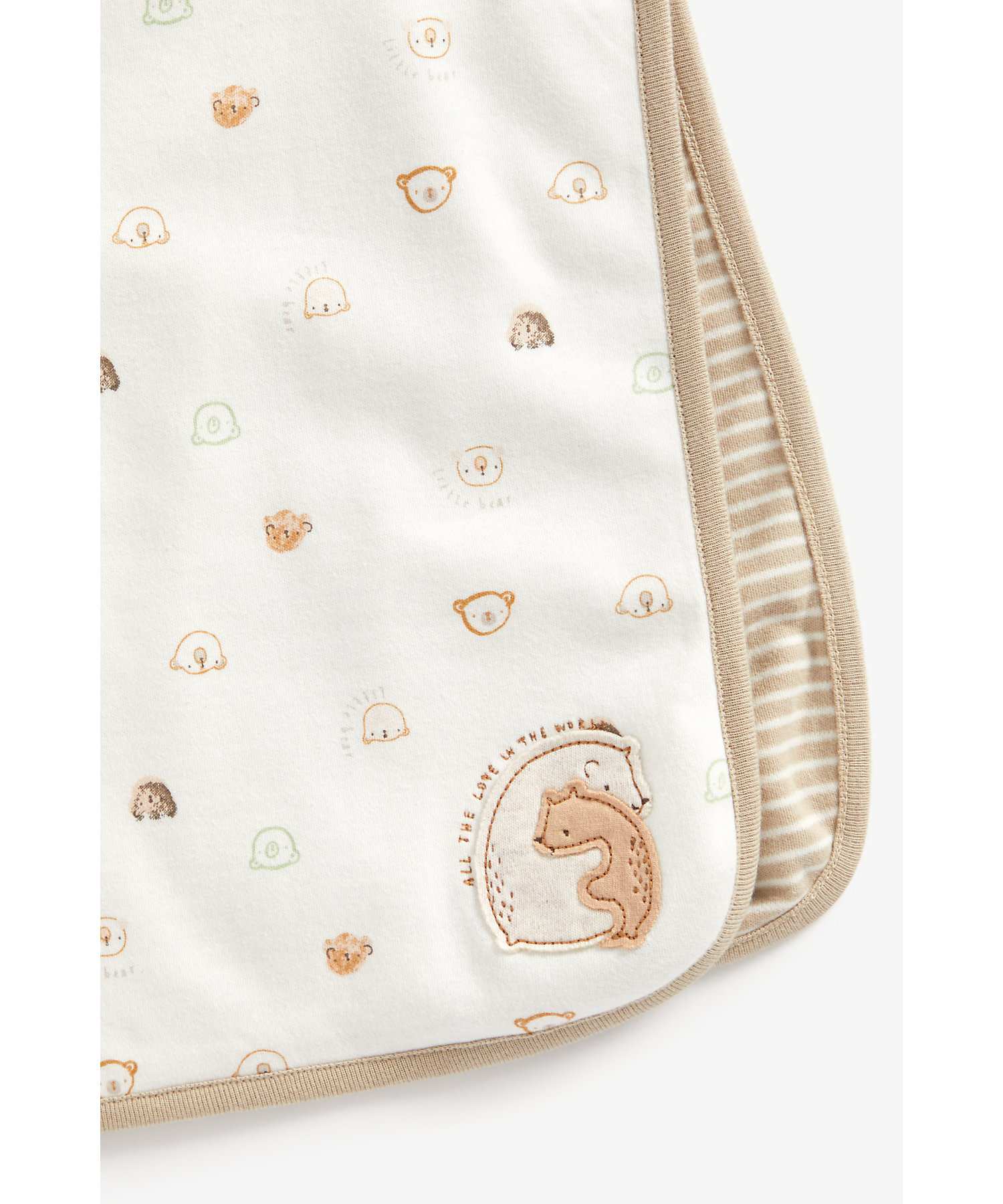 Mothercare | Unisex Shawl Soft Stripe-Multicolor 2