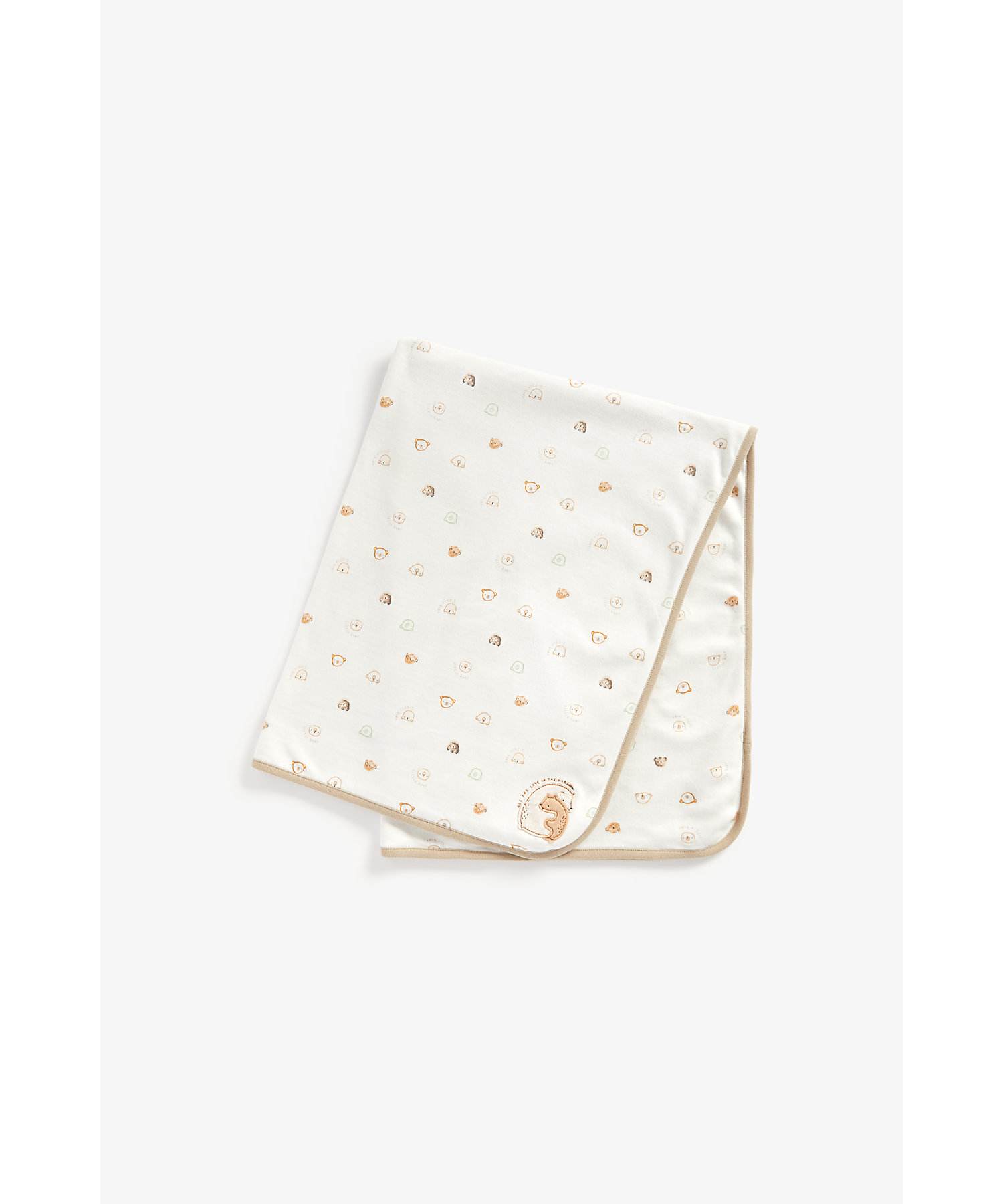 Mothercare | Unisex Shawl Soft Stripe-Multicolor 0
