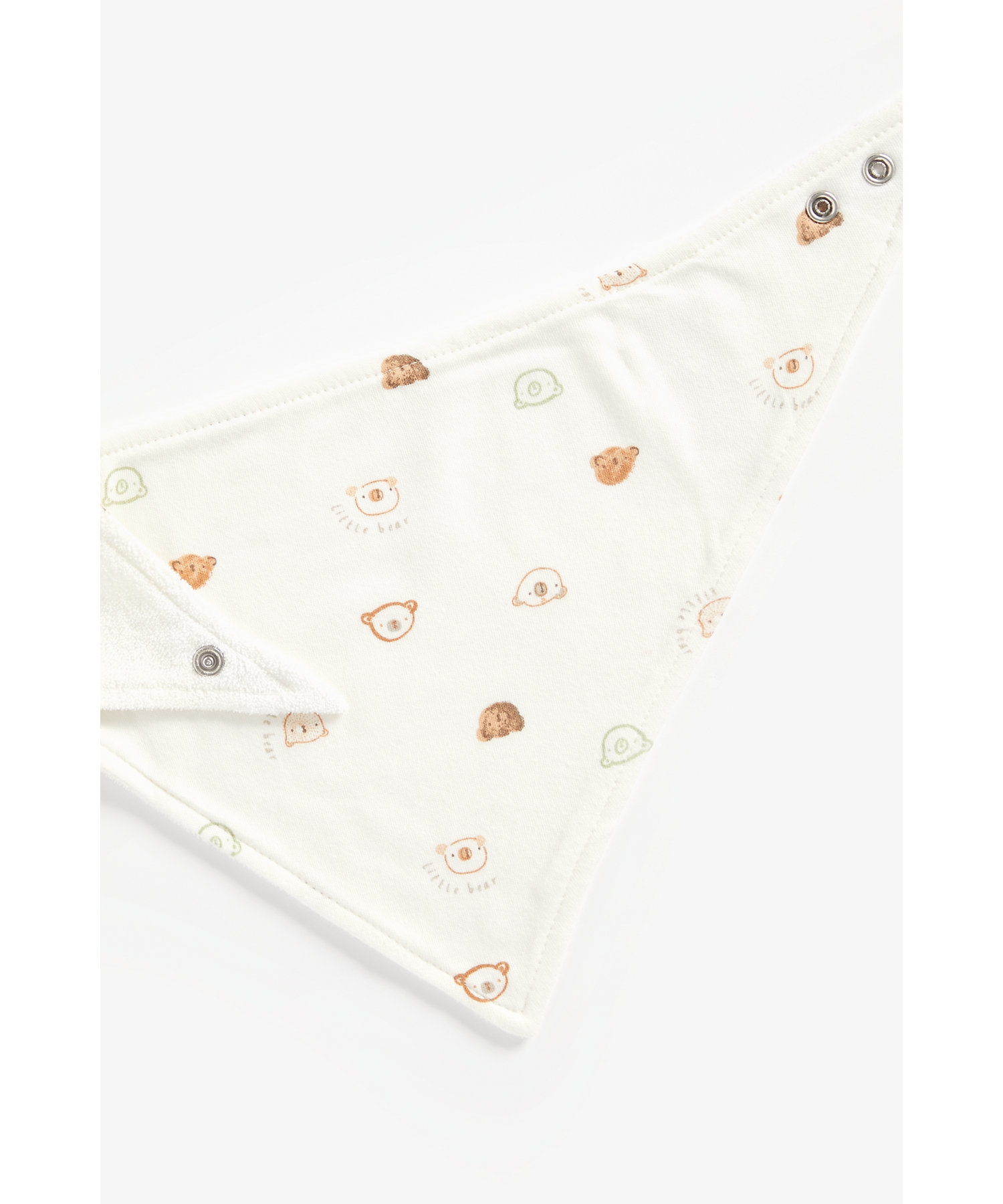 Mothercare | Unisex Bibs -Pack of 3-Multicolor 5