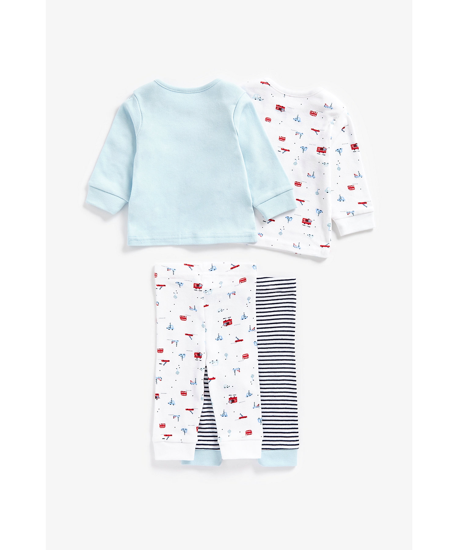 Mothercare | Boys Full Sleeves Pyjama Set -Multicolor 1