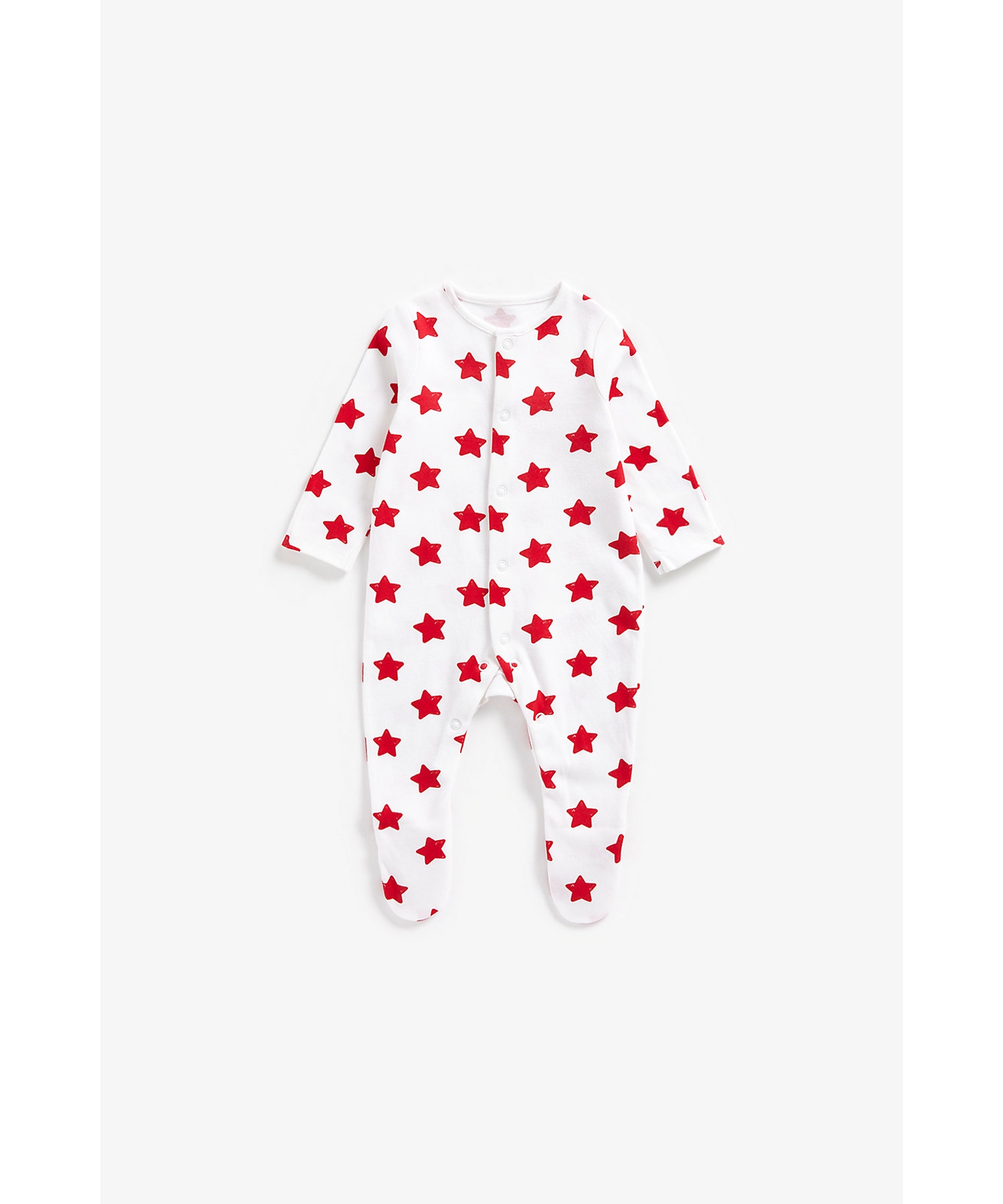 Mothercare | Boys Full Sleeves Sleepsuit All Over Printed-Pack of 3-Multicolor 3