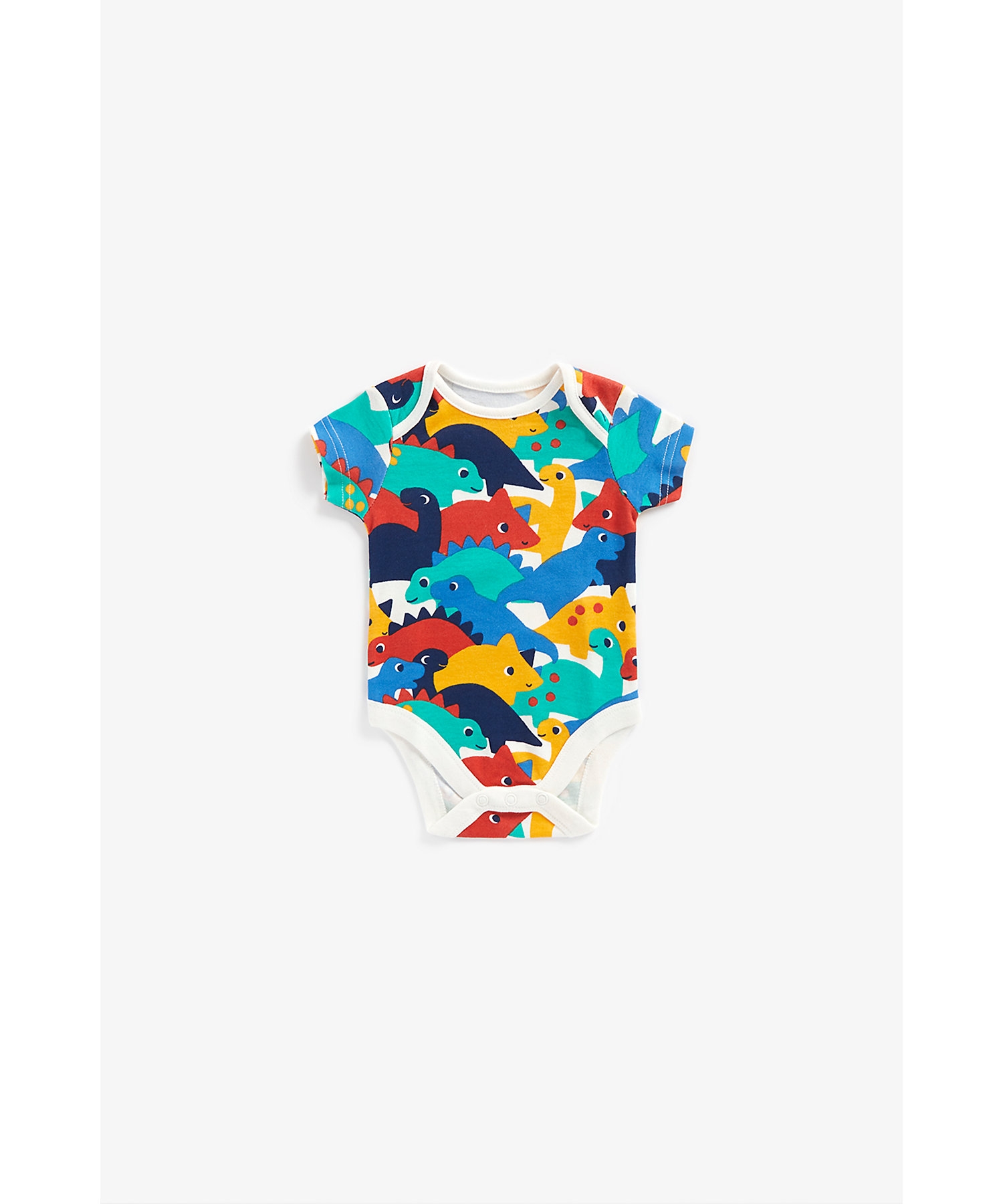 Mothercare | Boys Bodysuits -Pack of 5-Blue 4