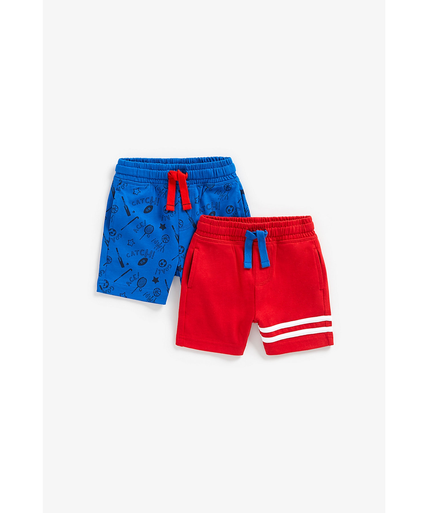 Mothercare | Boys Shorts -Pack of 2-Multicolor 0