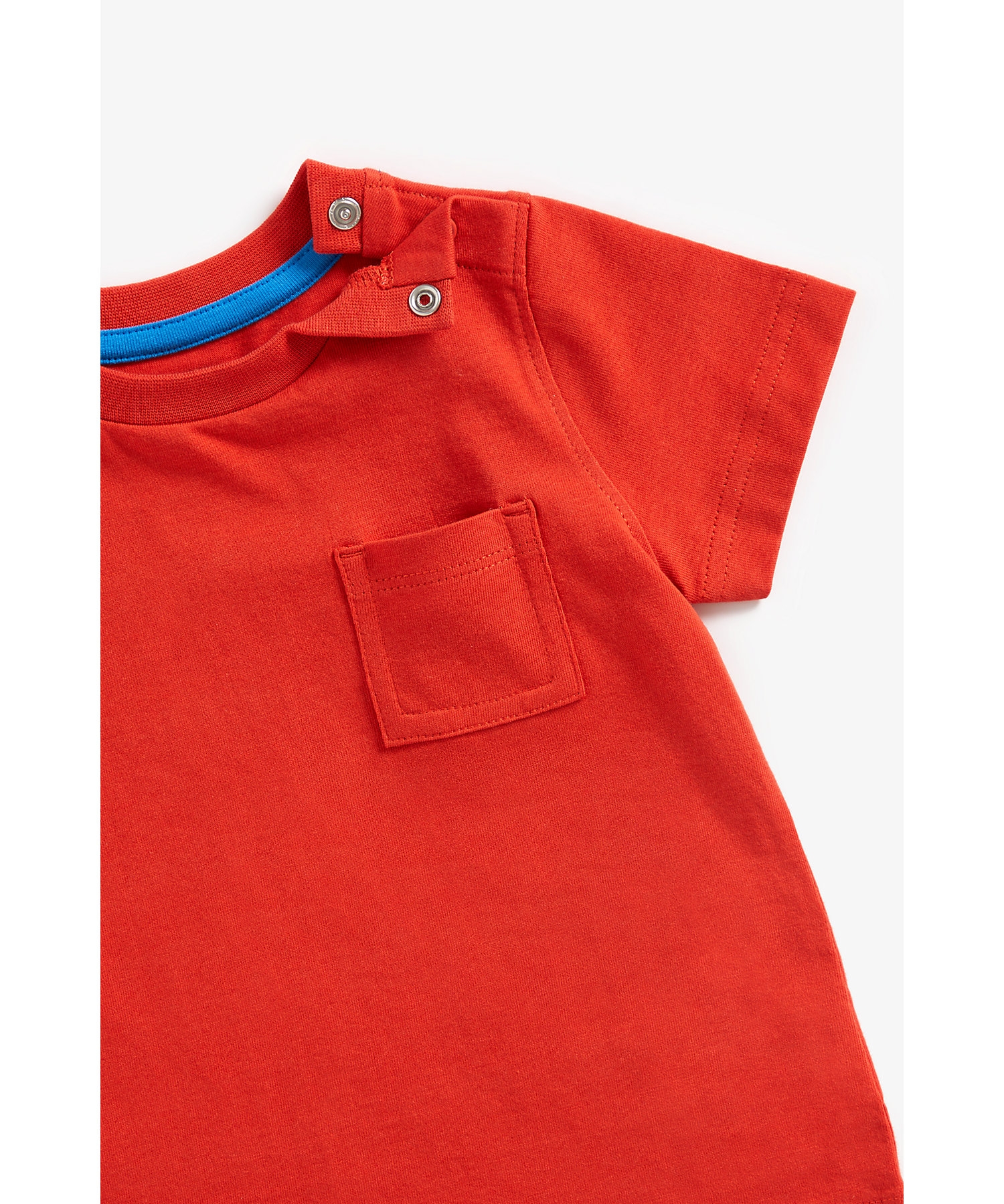Mothercare | Boys Short Sleeves T-Shirt -Pack of 3-Multicolor 6