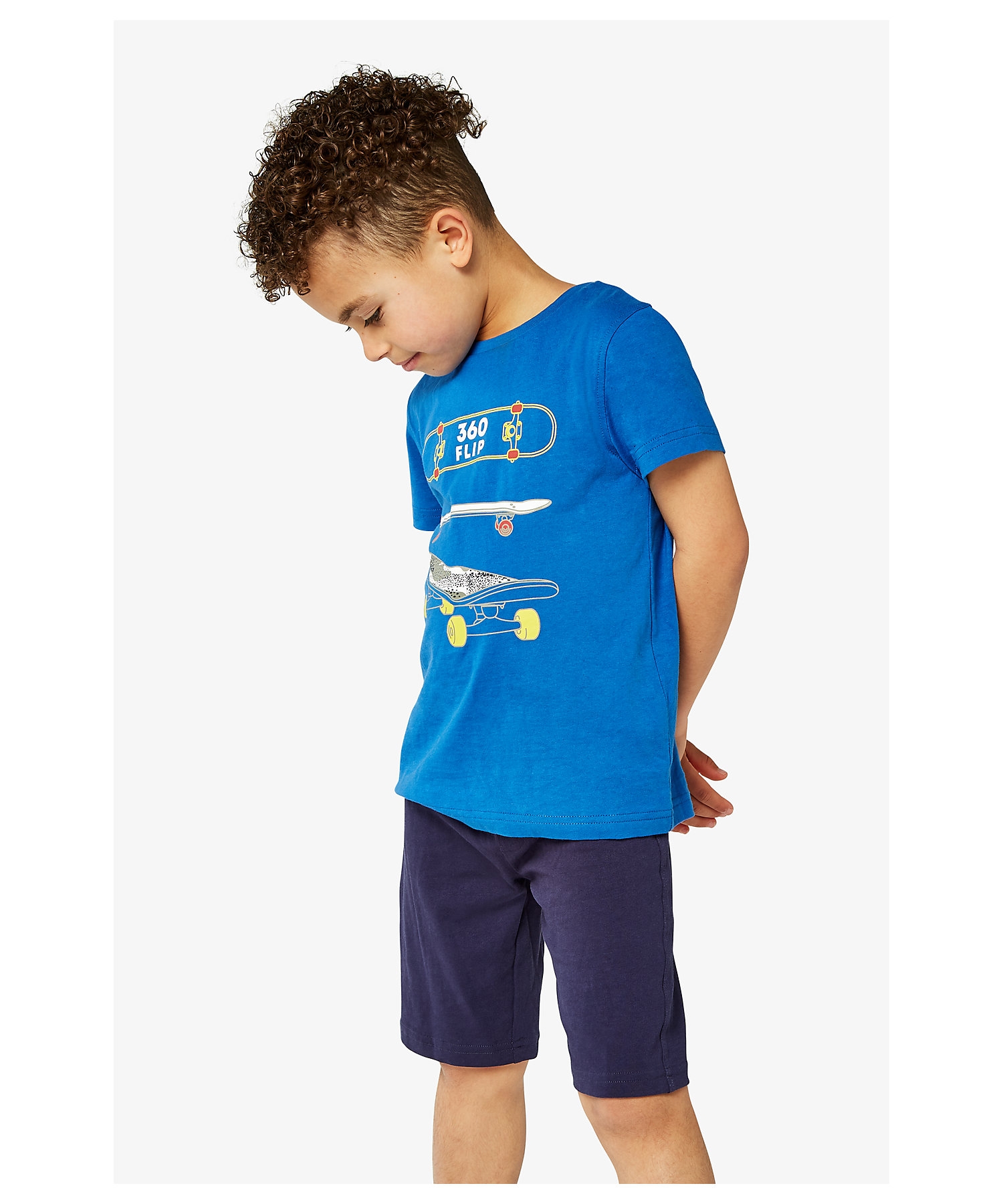 Mothercare | Boys Half Sleeves Shorts T-Shirt Set -Multicolor 0