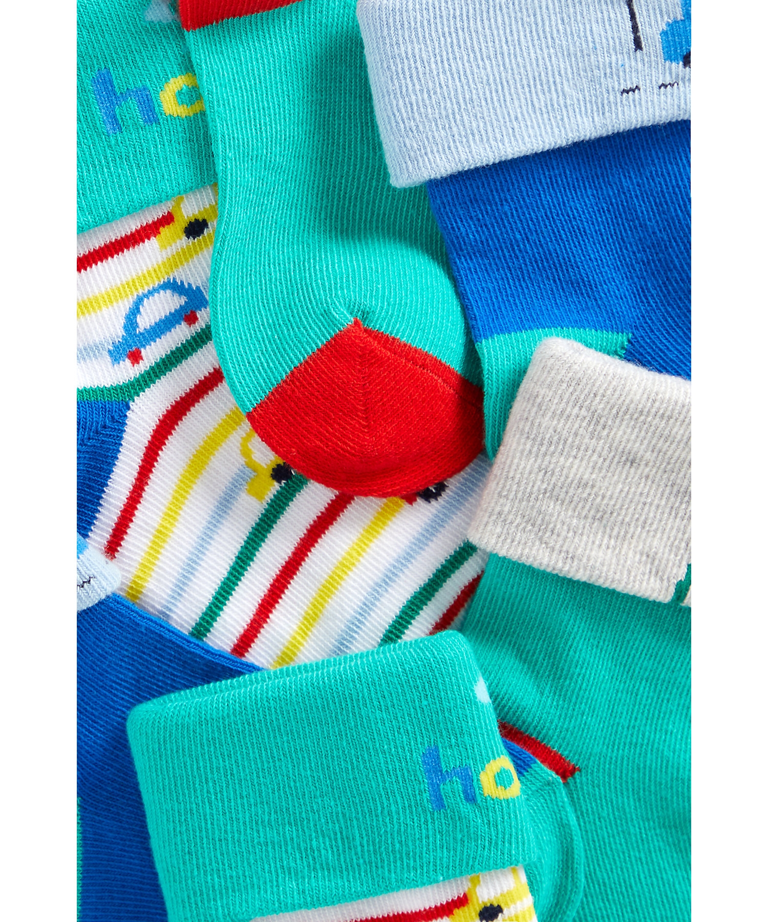 Mothercare | Boys Socks -Pack of 3-Multi 2