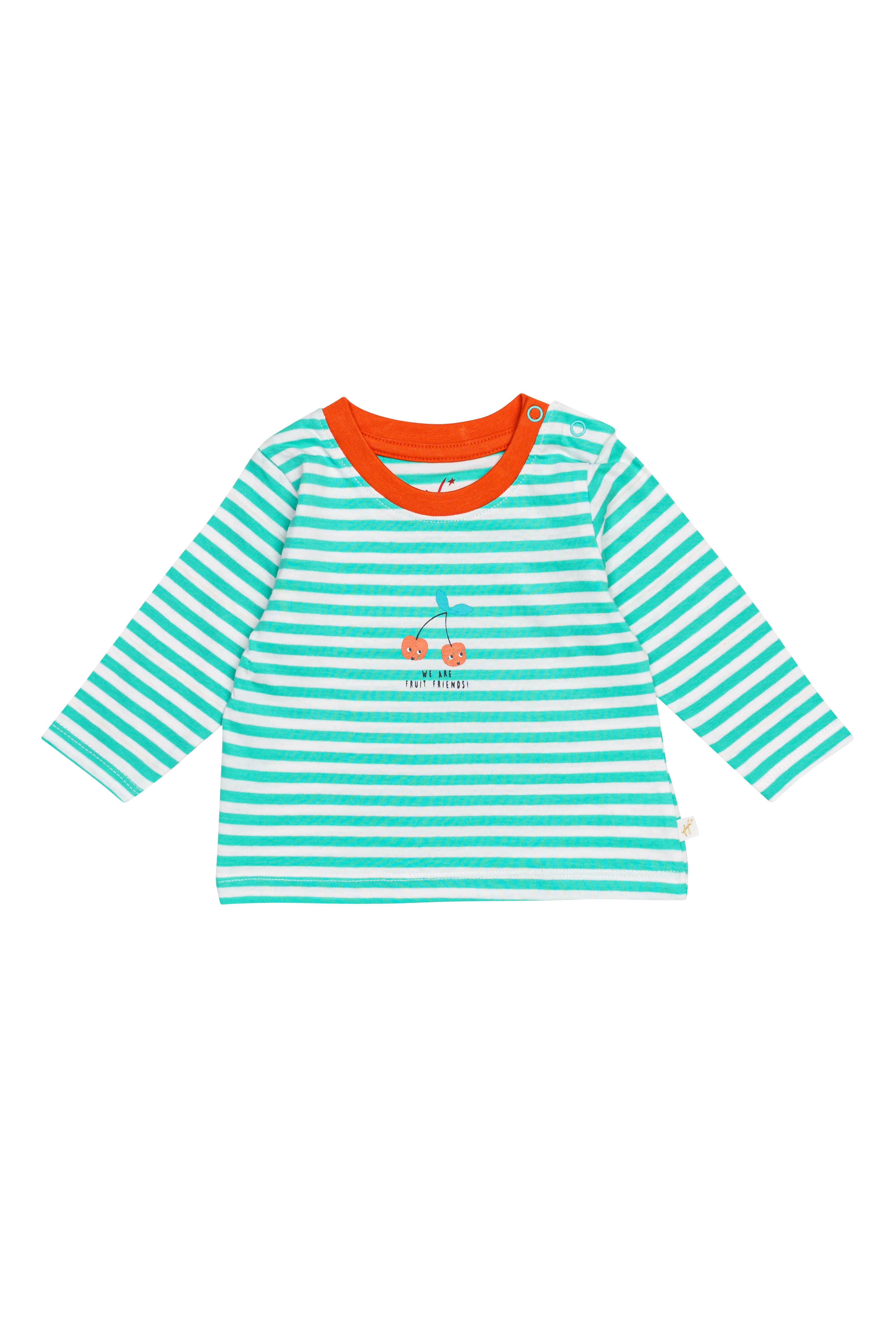 H by Hamleys Girls 100% Cotton Full Sleeves Top and bottom Set - Multi