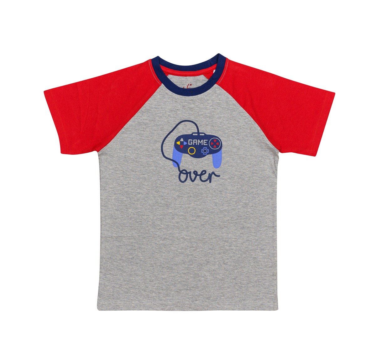 H by Hamleys Boys 100% Cotton Short Sleeves Shorts and T-Shirt Set - Multi
