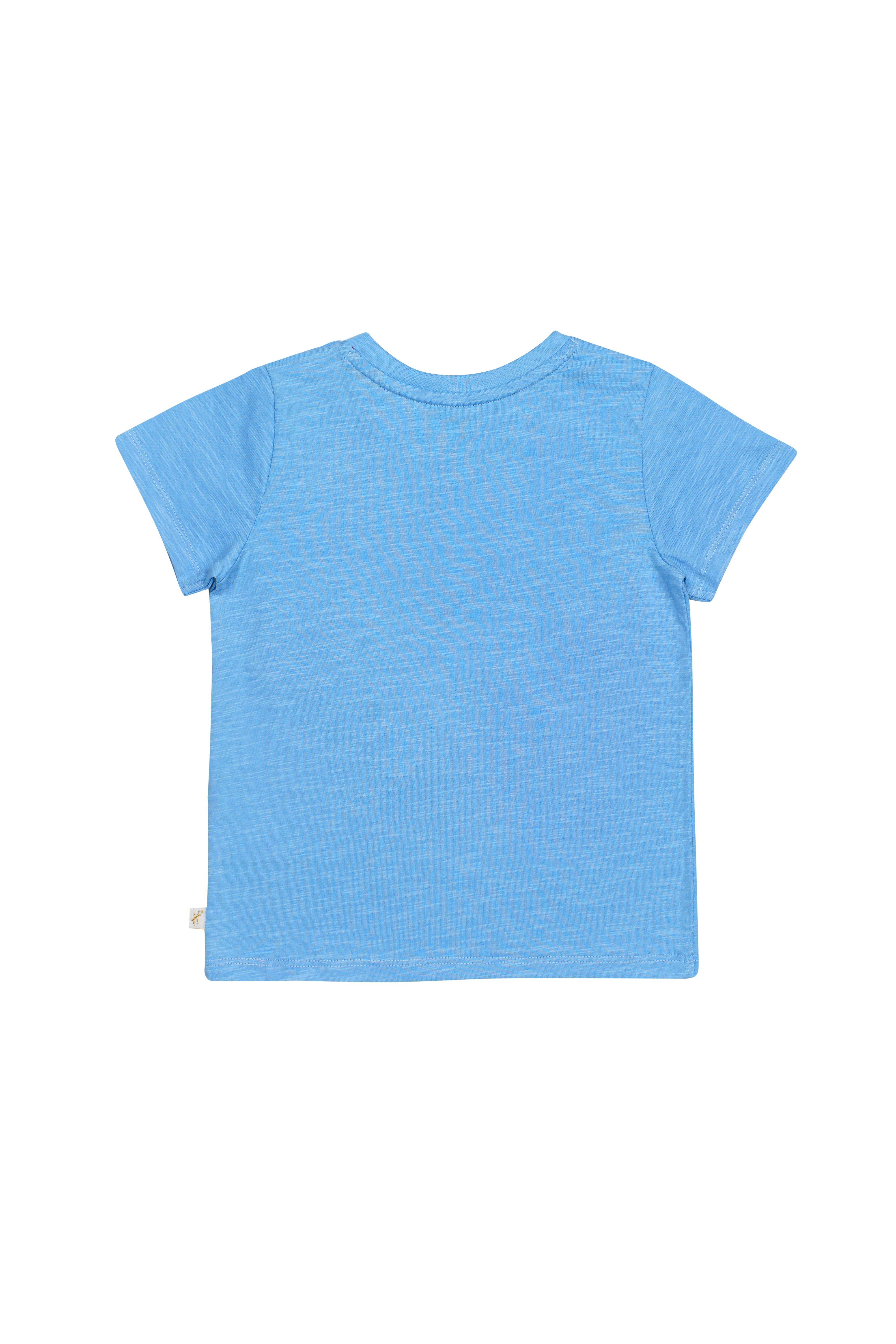 H by Hamleys Boys 100% Cotton Short Sleeves T-Shirt and Shorts Set - Multi