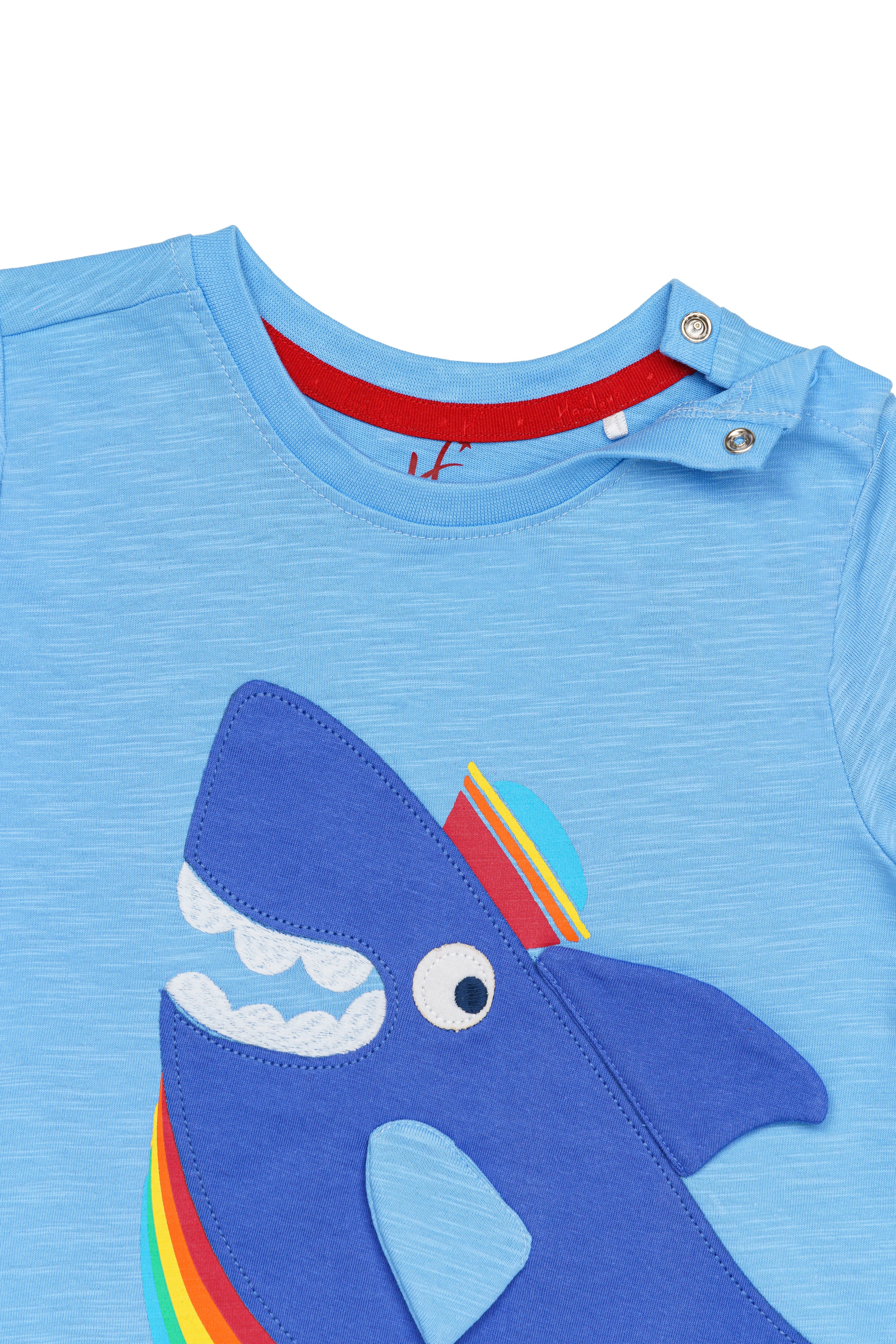 H by Hamleys Boys 100% Cotton Short Sleeves T-Shirt and Shorts Set - Multi