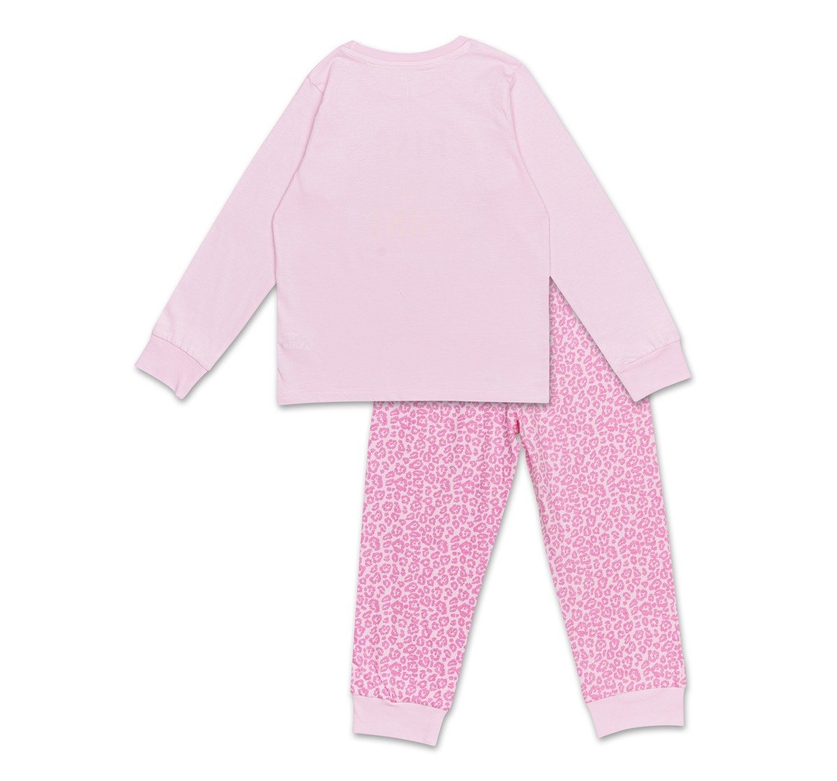 H by Hamleys Girls 100% Cotton Full Sleeves Pyjama Set - Pink