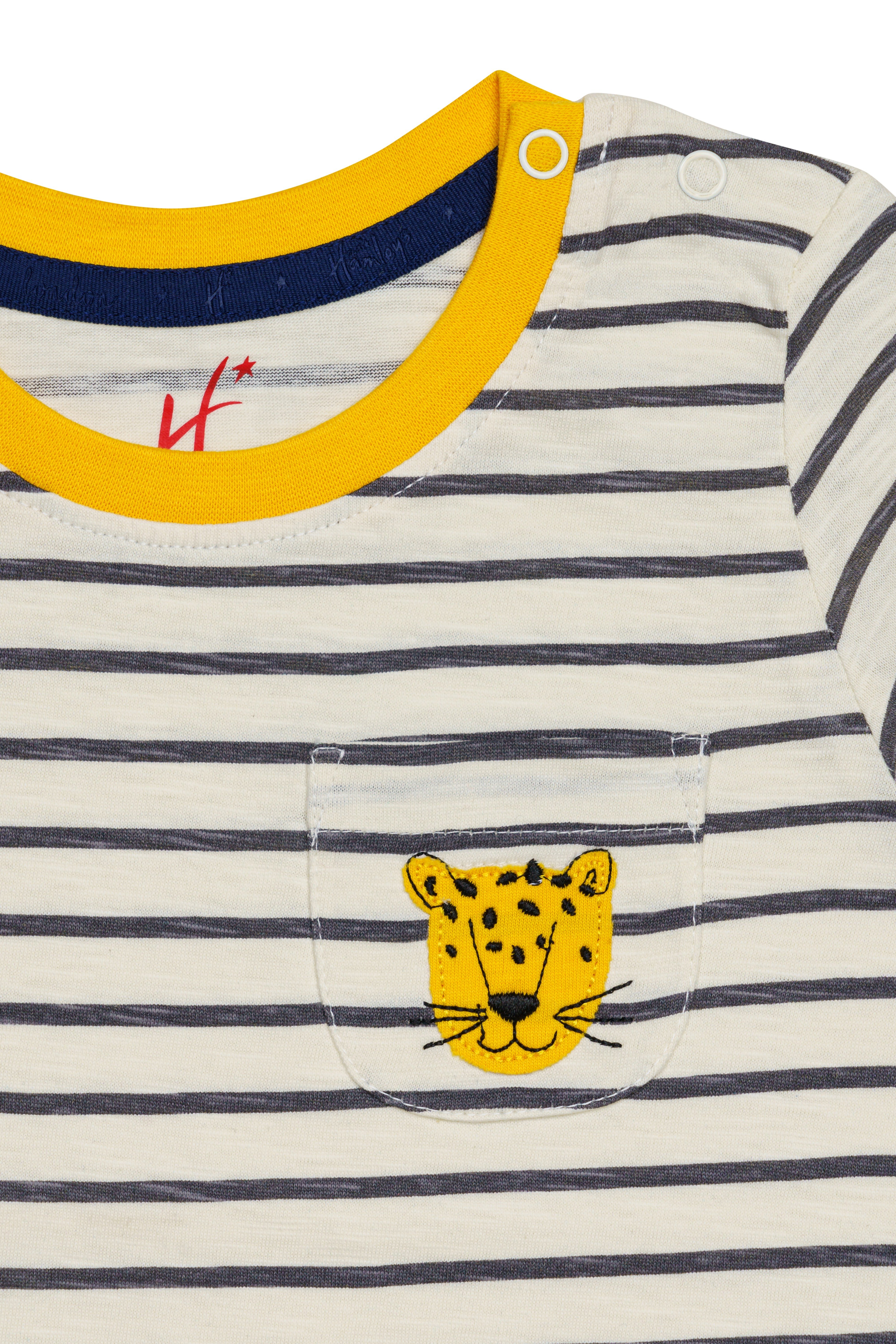 H by Hamleys Boys 100% Cotton Short Sleeves T-Shirt - Multi