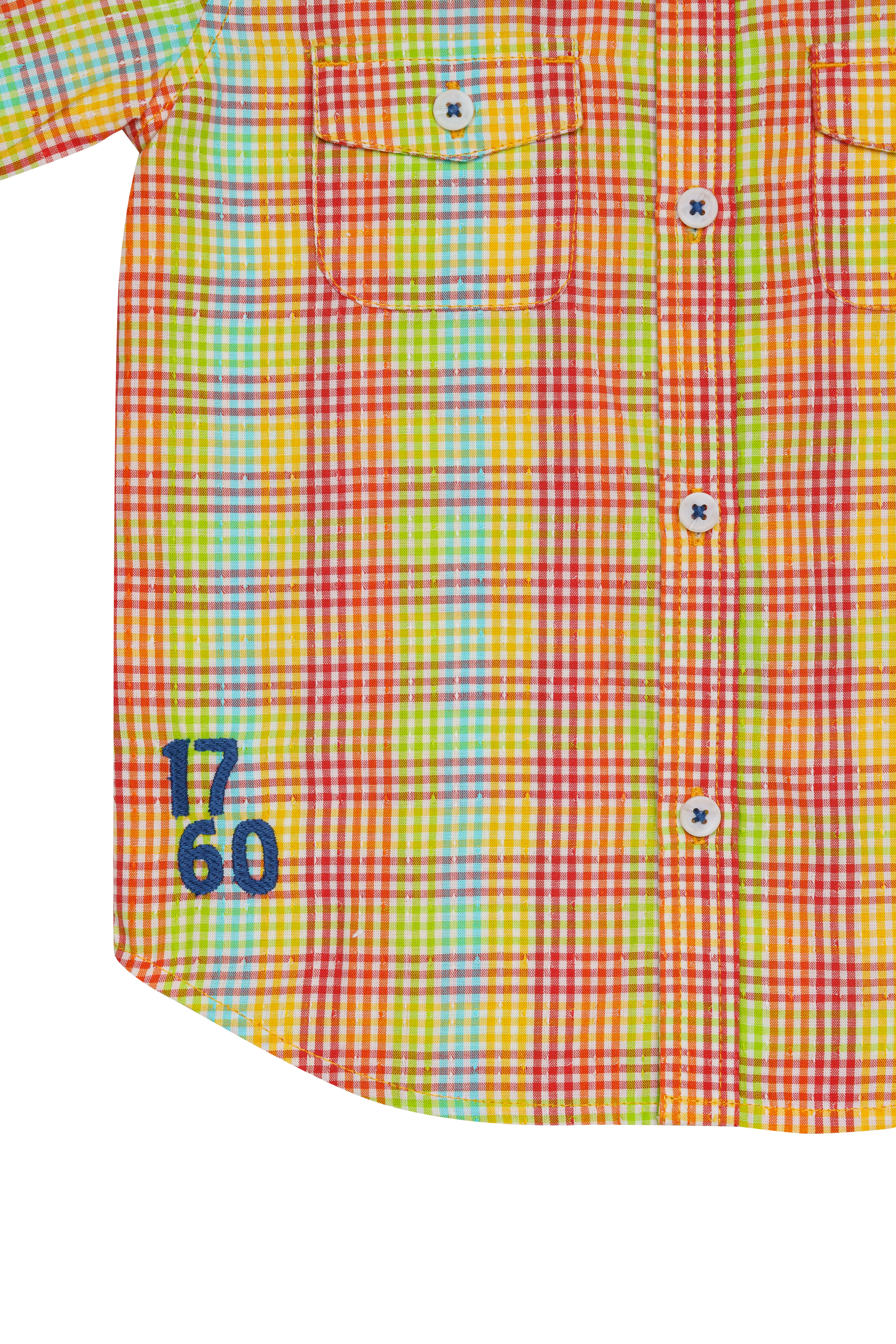 H by Hamleys Boys 100% Cotton Full Sleeves Shirt - Multi