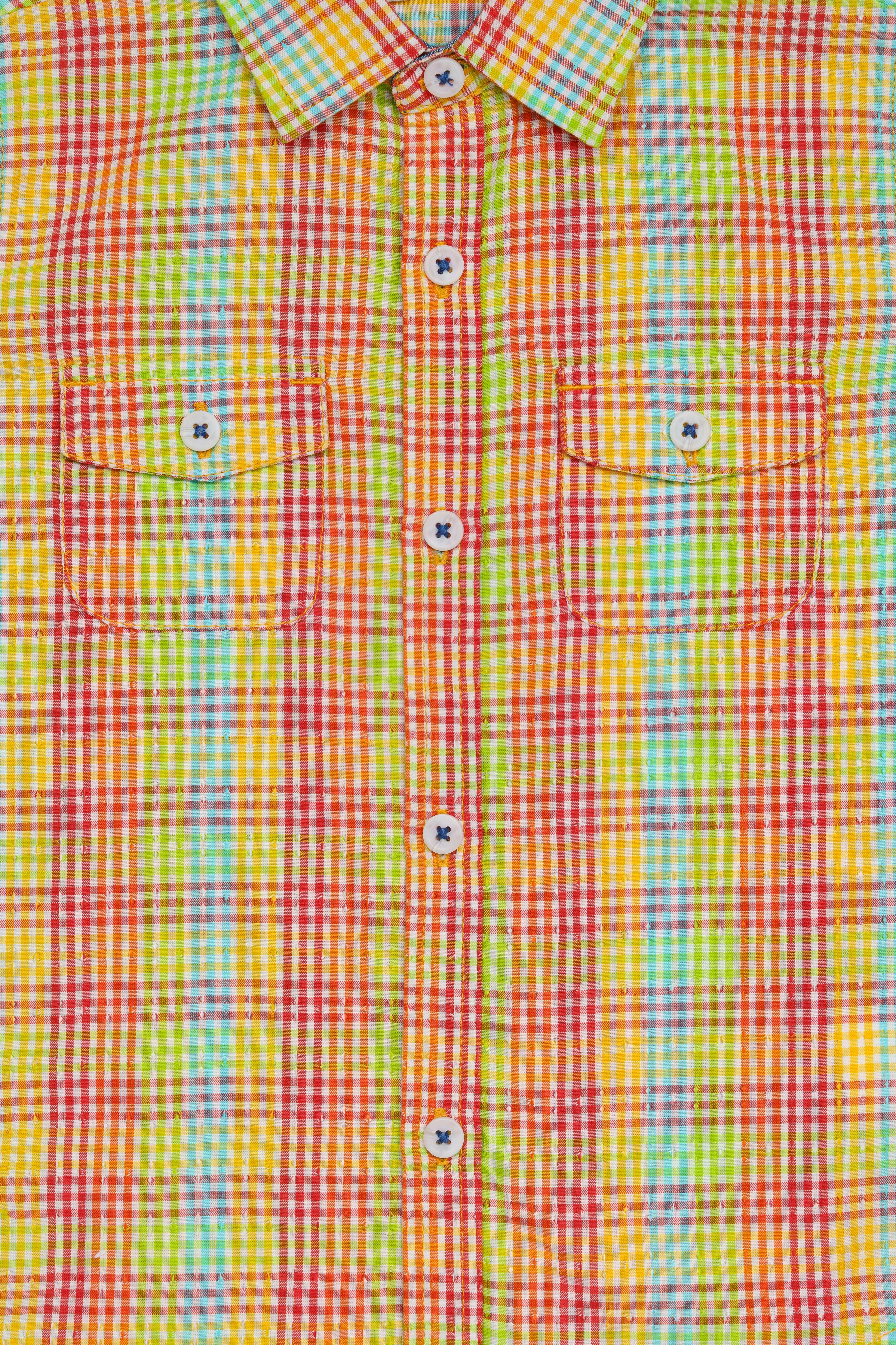 H by Hamleys Boys 100% Cotton Full Sleeves Shirt - Multi
