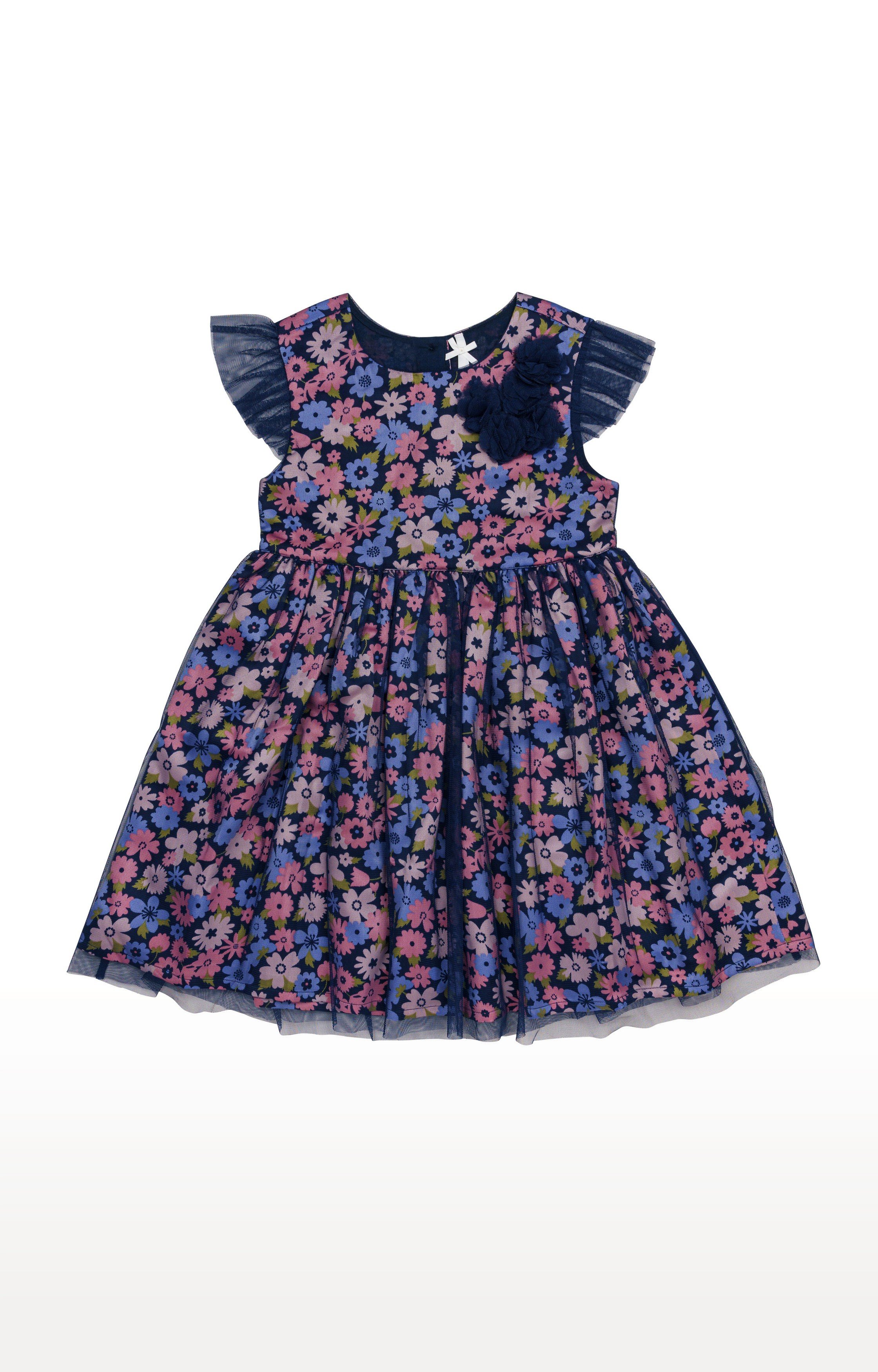 H by Hamleys Girls Sleeveless Dress - Navy