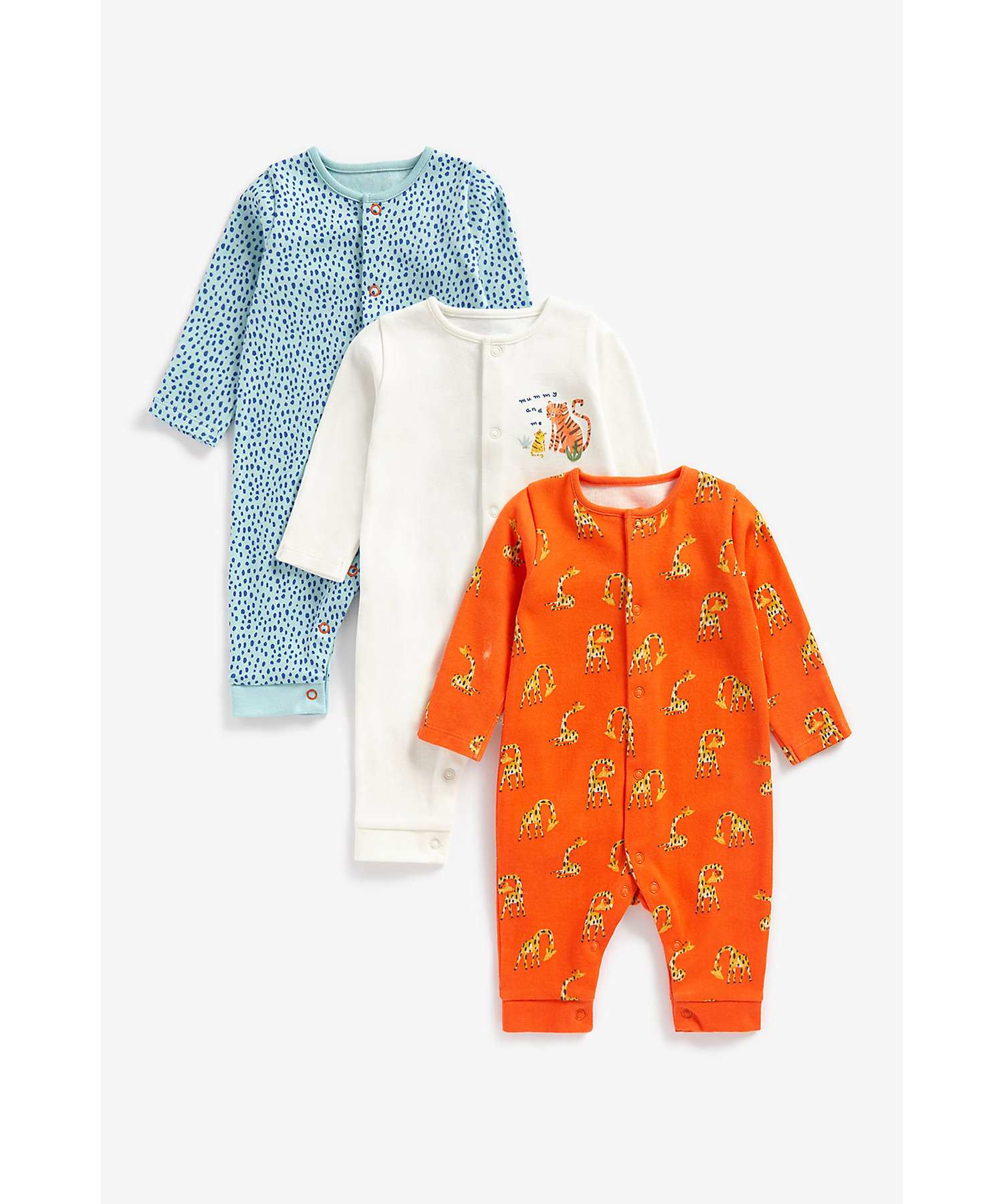 Colourful sleepsuits hot sale
