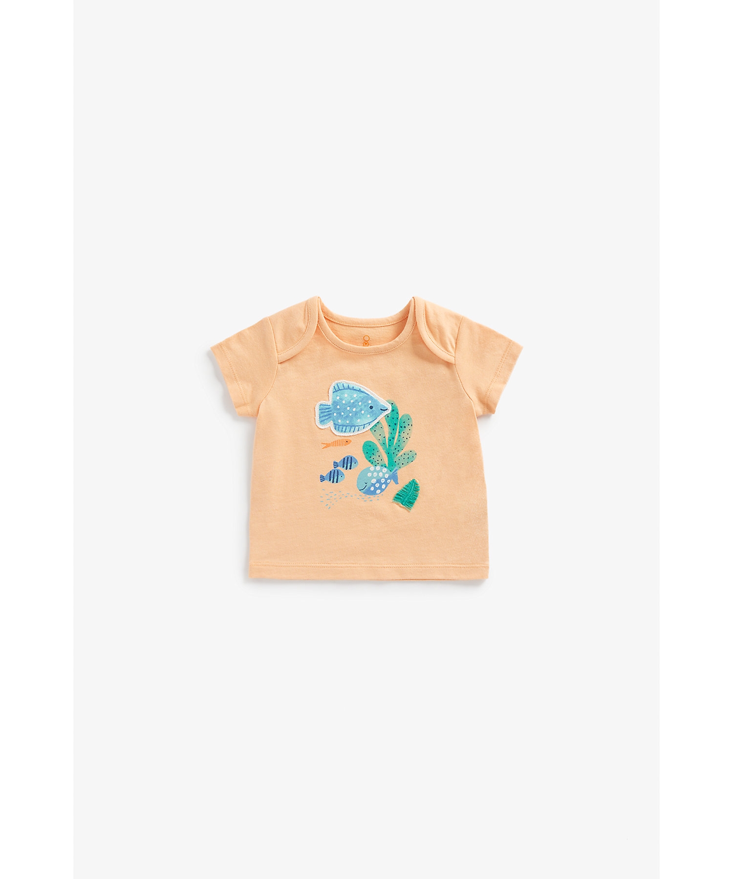 Mothercare | Unisex Short Sleeves Pyjamas Sea Creatures Printed-Pack of 2-Multicolor 2