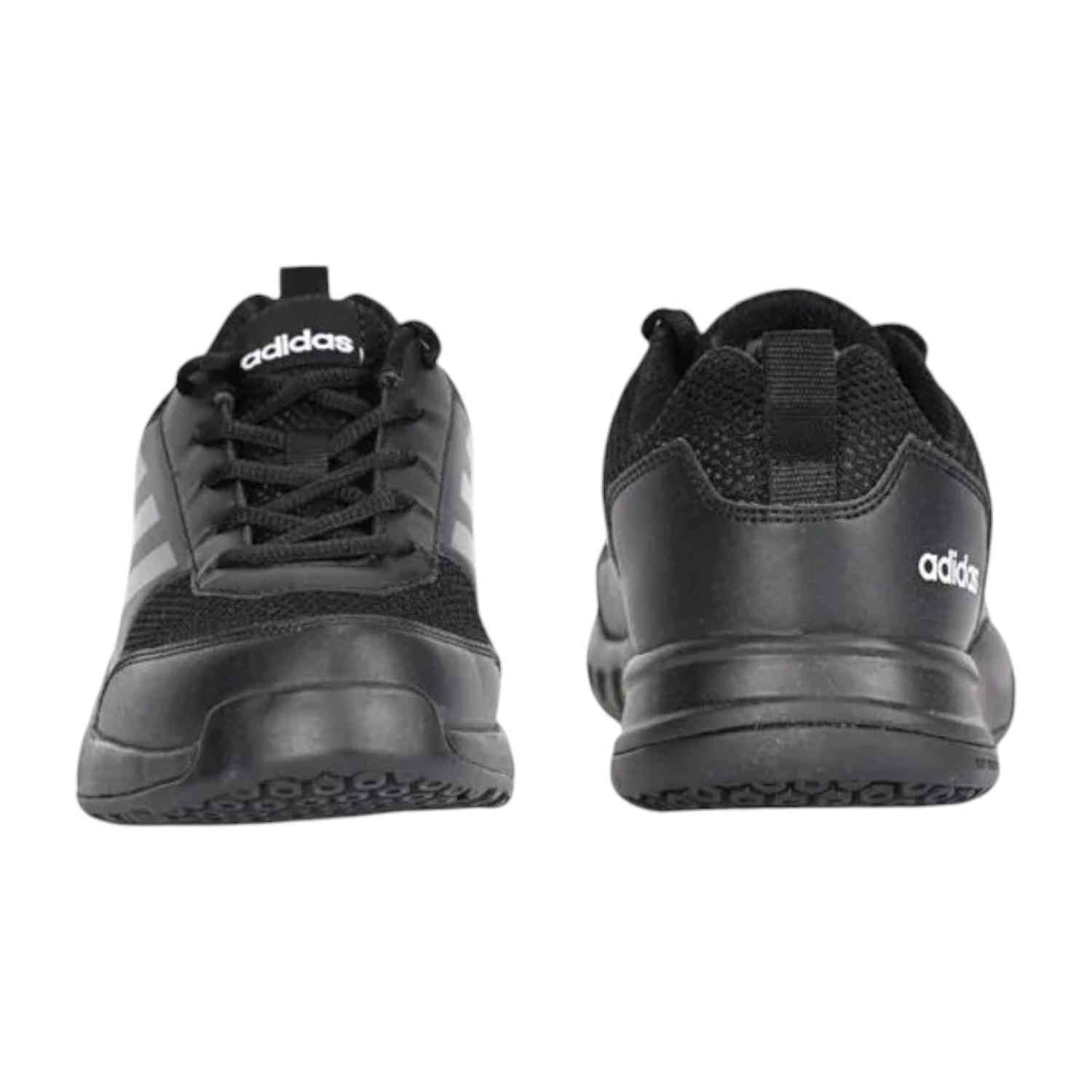 Black School Shoes Lace up For Kids