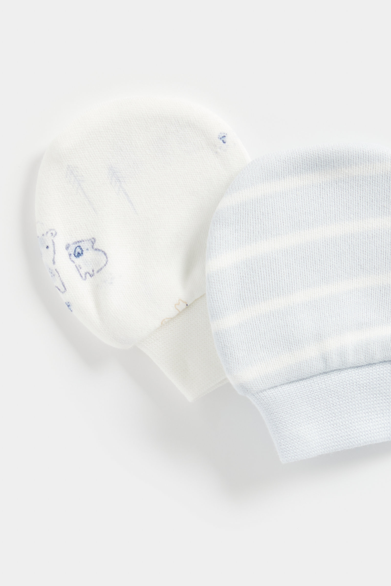 Mothercare | Mothercare Boys My First Collection Mitt-Pack of 2-Blue 1