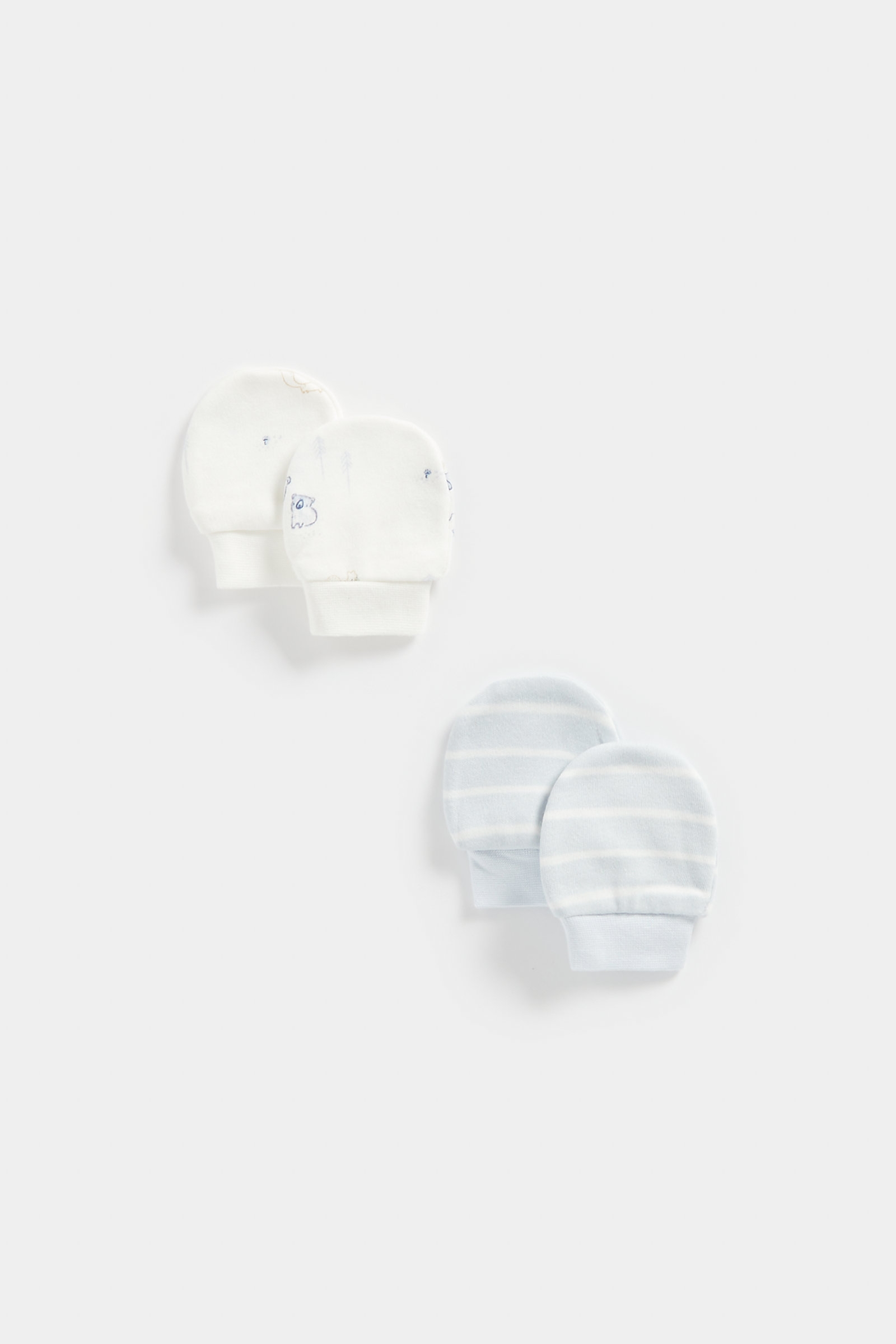 Mothercare | Mothercare Boys My First Collection Mitt-Pack of 2-Blue 0