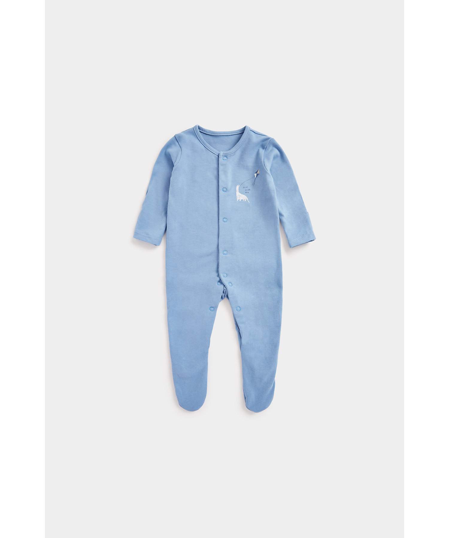 Mothercare | Boys Full Sleeves Sleepsuits -Multi 3