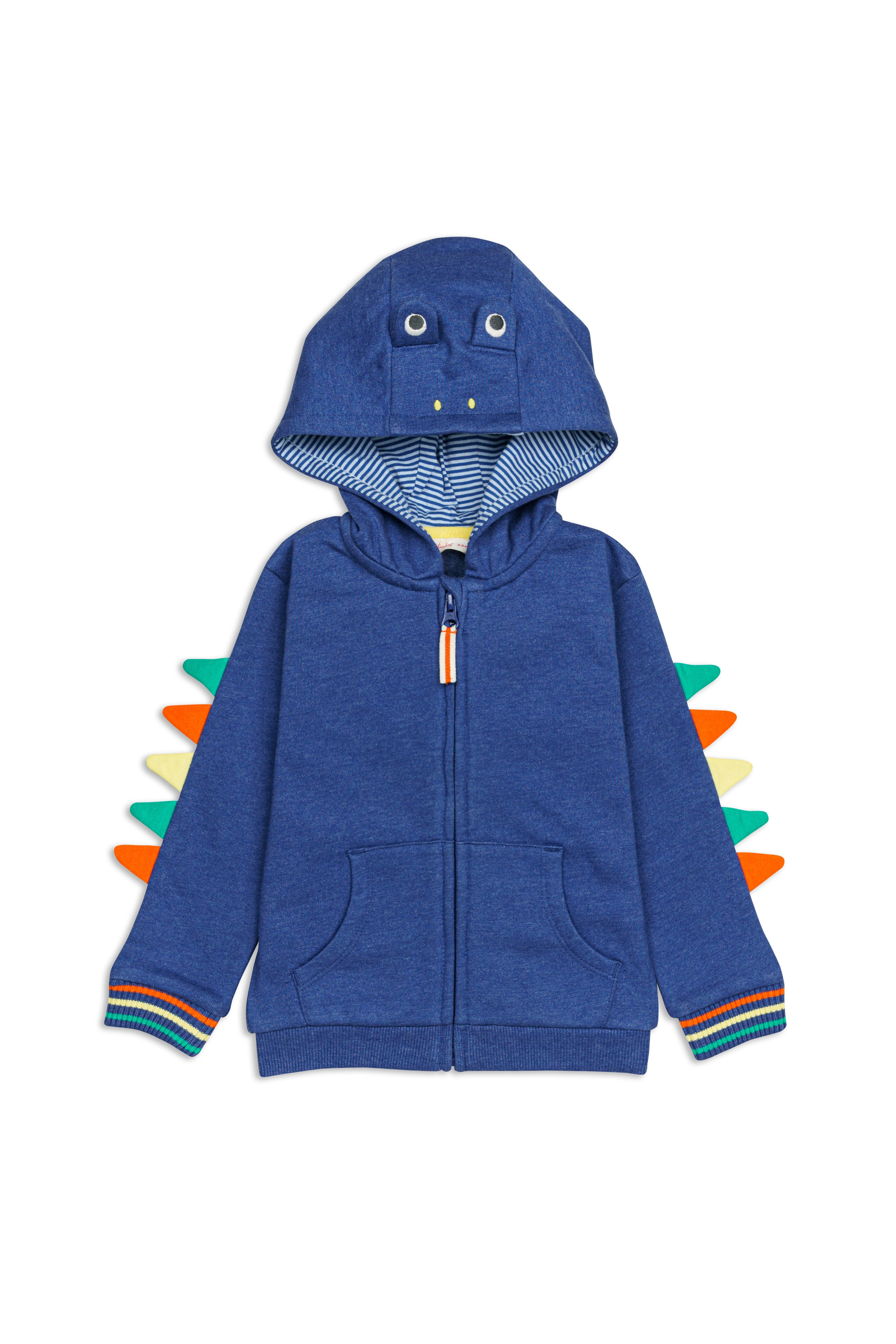 H by Hamleys Boys Tie Cord Sweatshirt - Blue