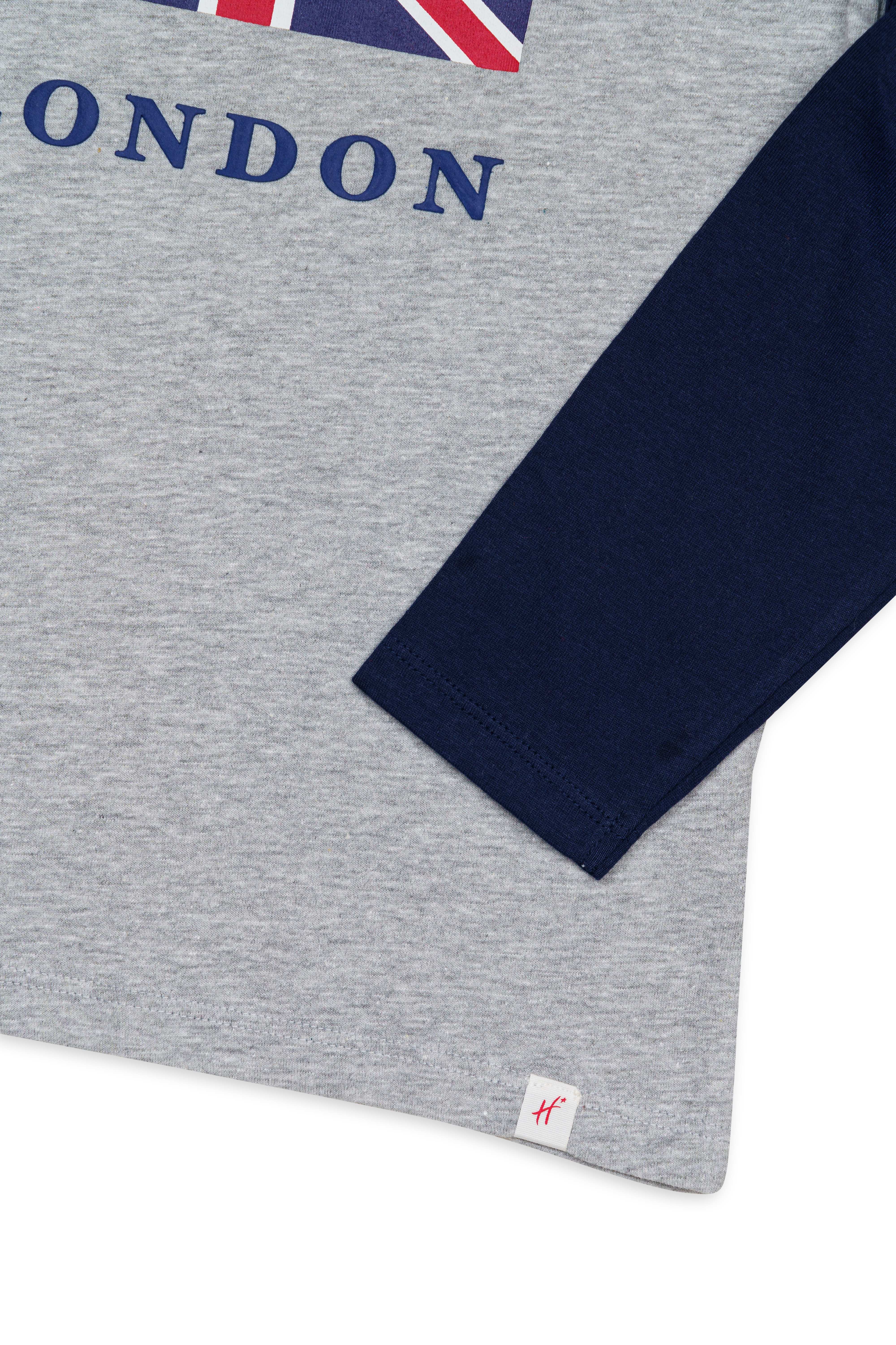 H by Hamleys Boys Full Sleeves T-Shirt - Multi