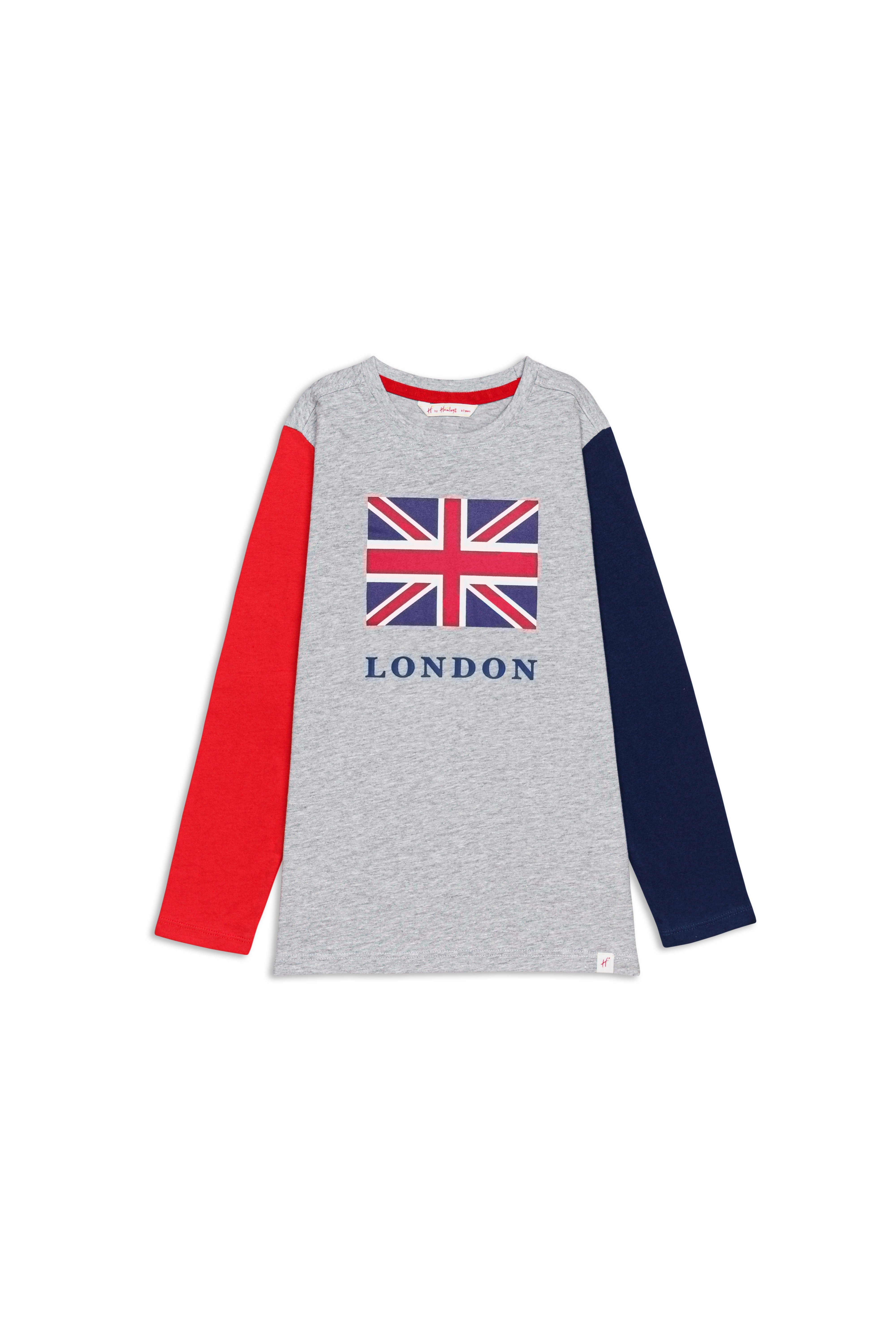 H by Hamleys Boys Full Sleeves T-Shirt - Multi
