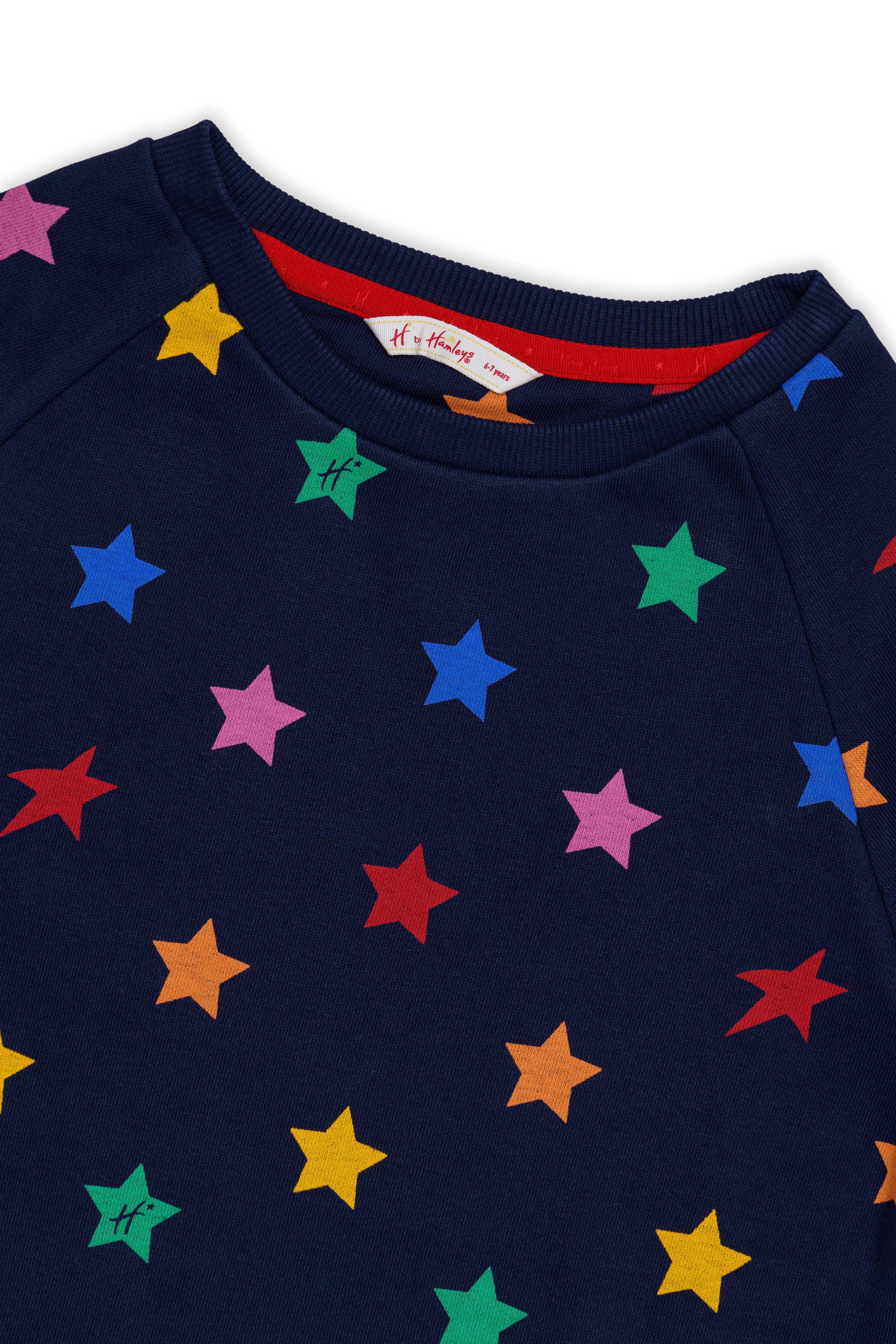 H by Hamleys Girls Full Sleeves Sweatshirt - Blue
