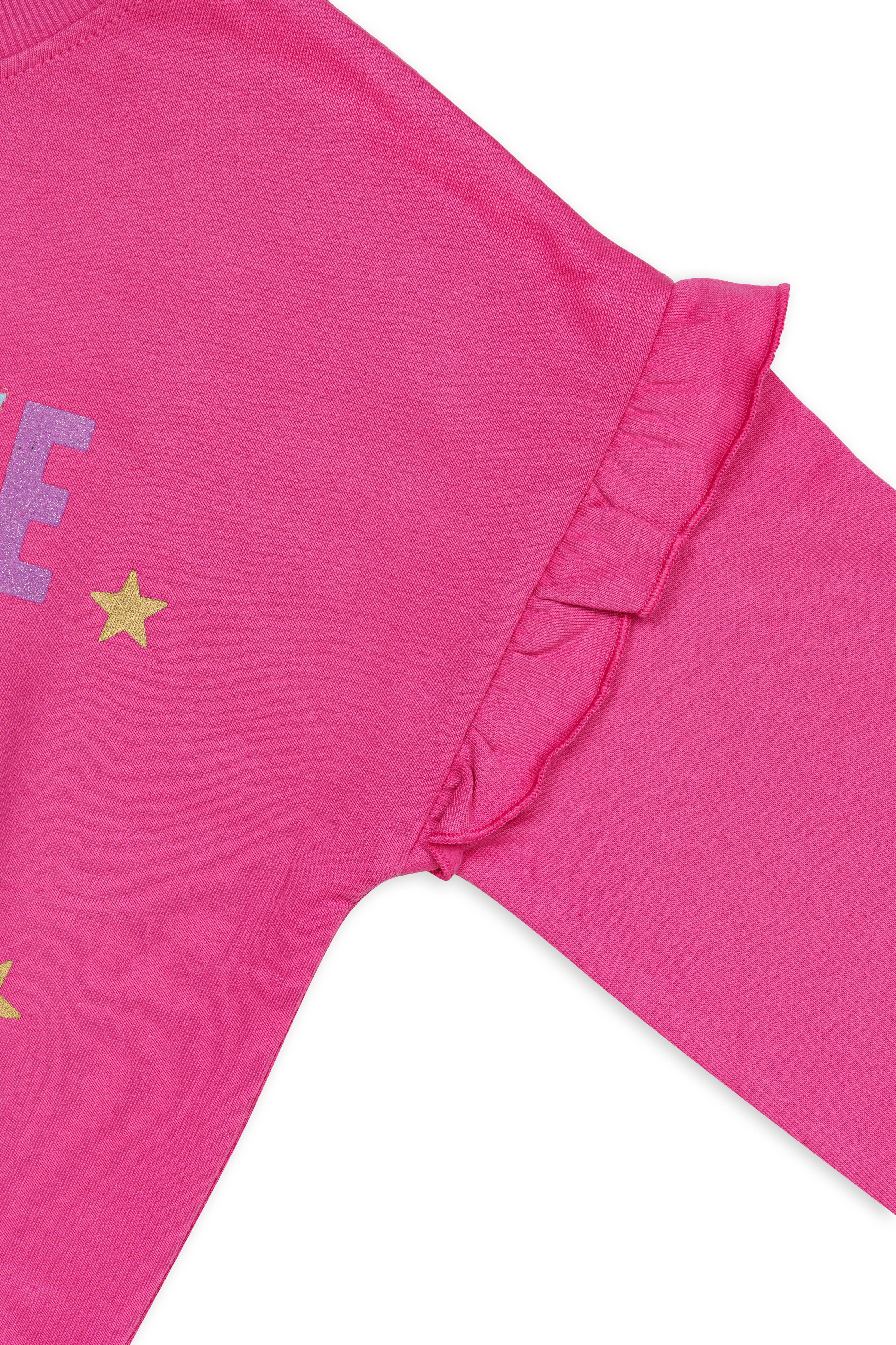H by Hamleys Girls Full Sleeves Sweatshirt - Red