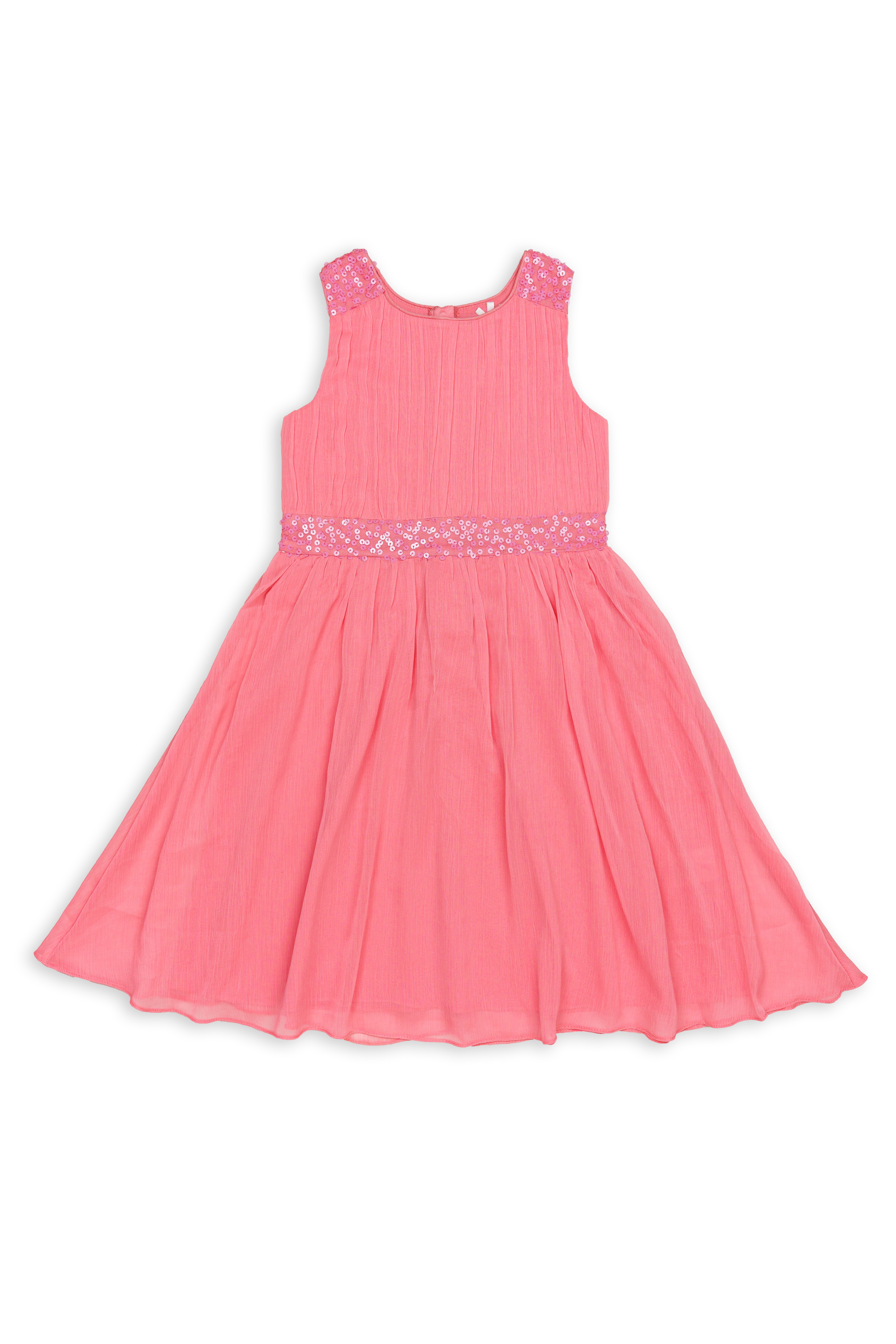 H by Hamleys Girls Sleeveless Dress - Pink