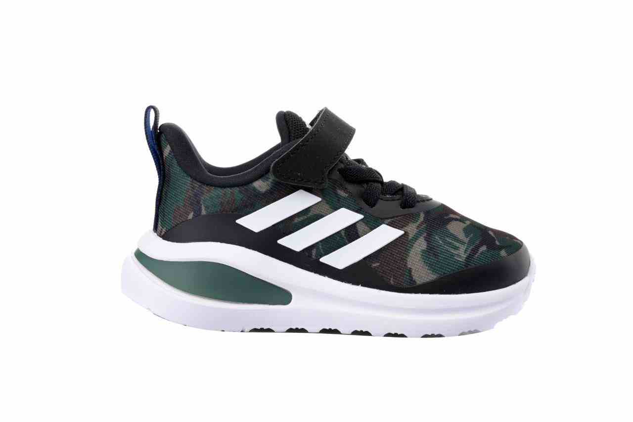 Adidas KIDS Shoes Unisex Solid-Pack Of 1- Unisex Black