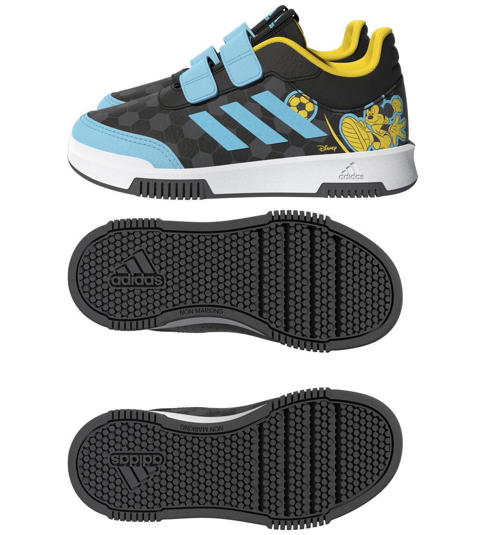 Adidas KIDS Shoes Unisex Solid-Pack Of 1- Unisex Black