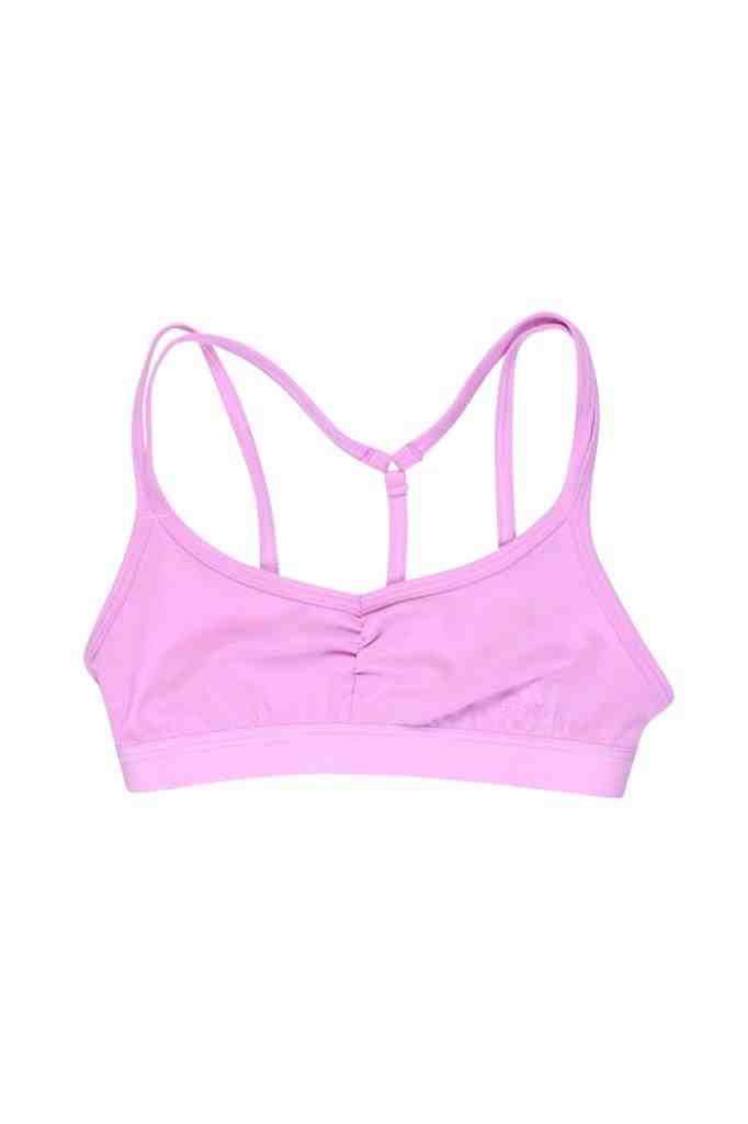 Adidas Kids Girls Bra Purple