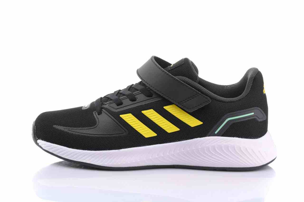 Adidas KIDS Shoes Unisex Solid-Pack Of 1- Unisex Black